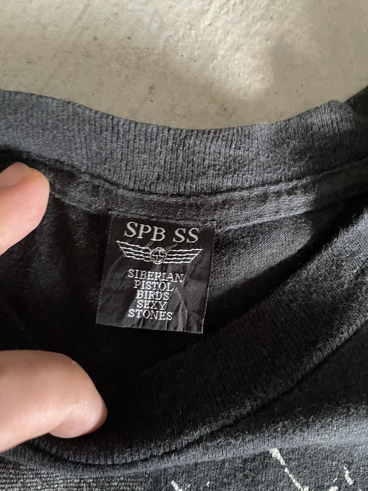 Japanese Brand SPB SS SABINGER LONDON SEXY PUNK STYLE TEE Size US M / EU 48-50 / 2 - 3 Thumbnail