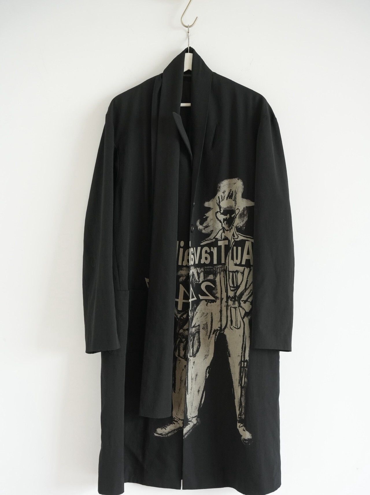 Yohji Yamamoto 17AW Worker’s Discharge Dye Coat