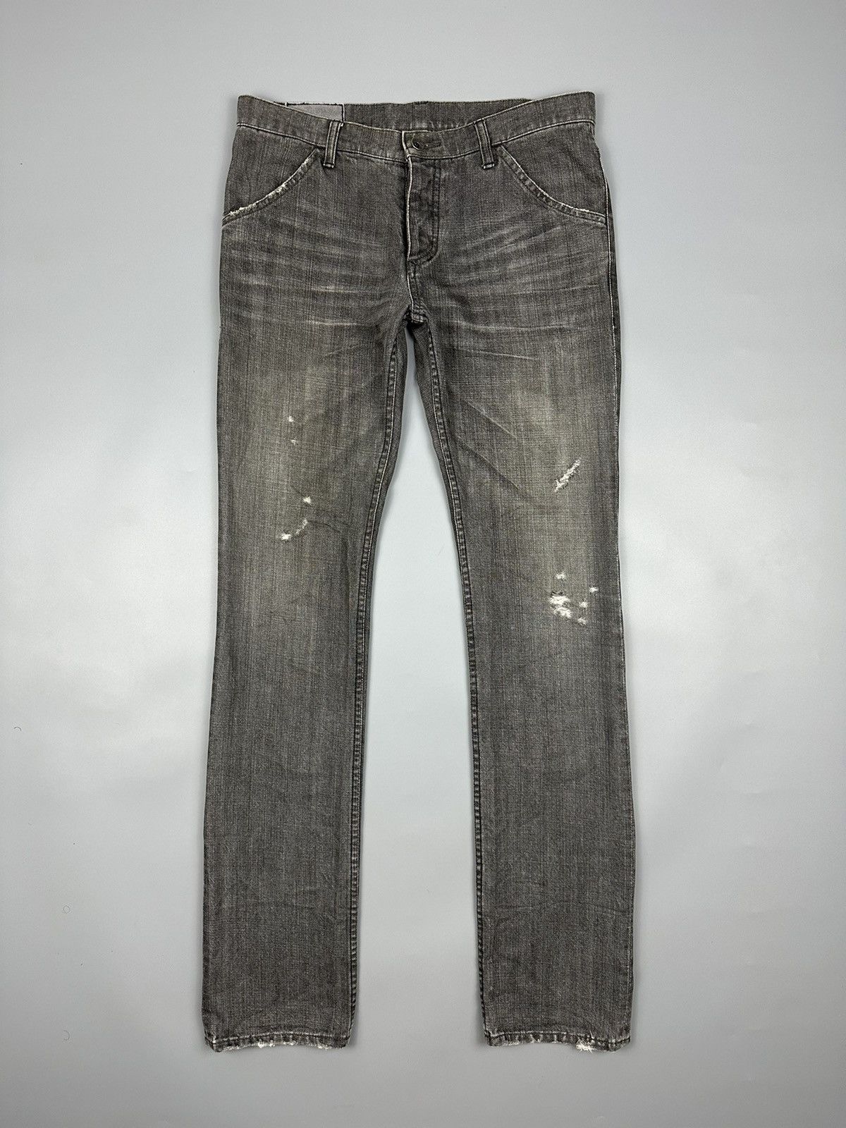 Attachment Distressed Attachment Grey Denim Size US 33 - 1 Thumbnail