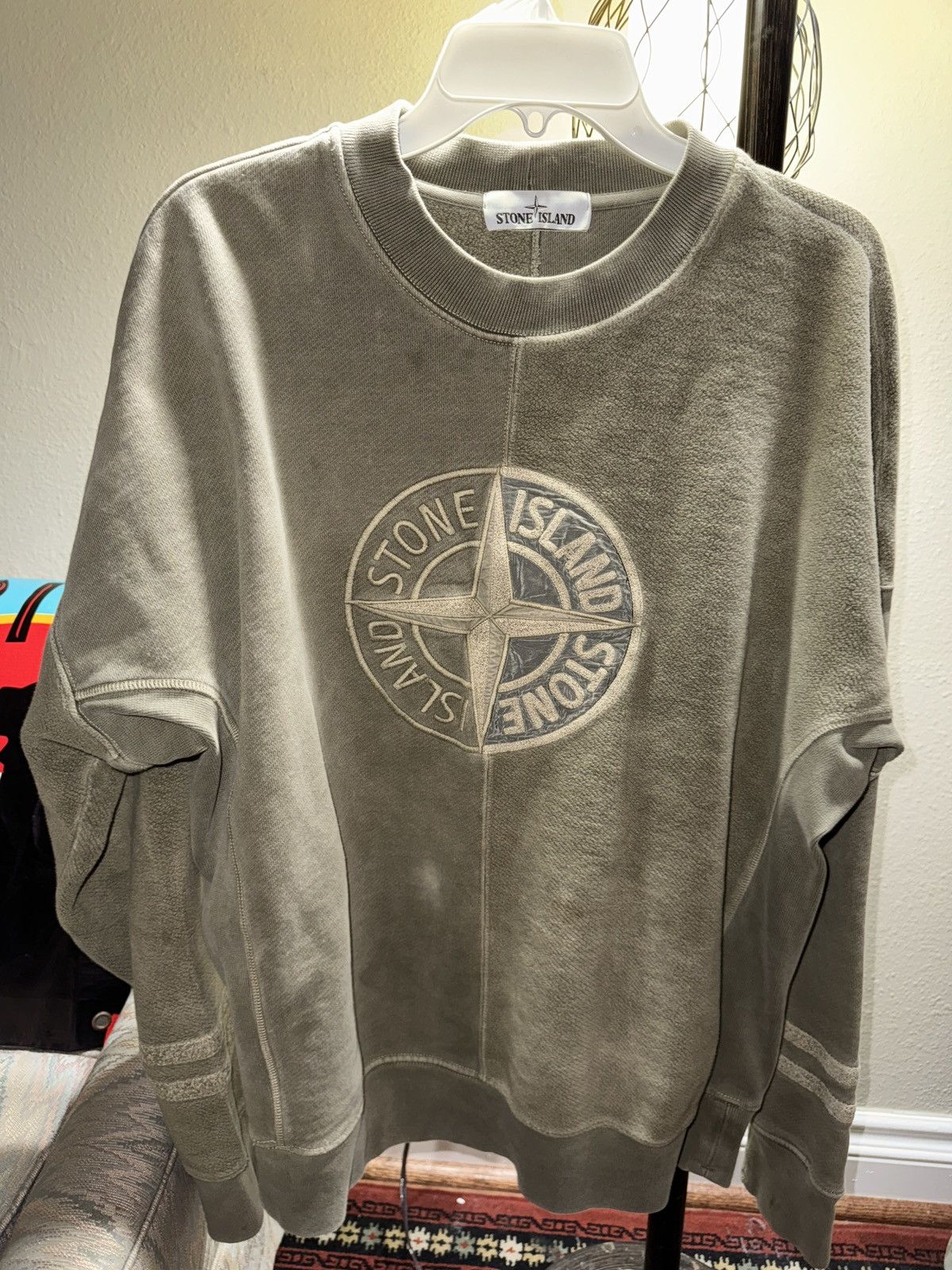 Stone Island STONE ISLAND PULL OVER COMPASS LOGO Size US M / EU 48-50 / 2 - 11 Thumbnail