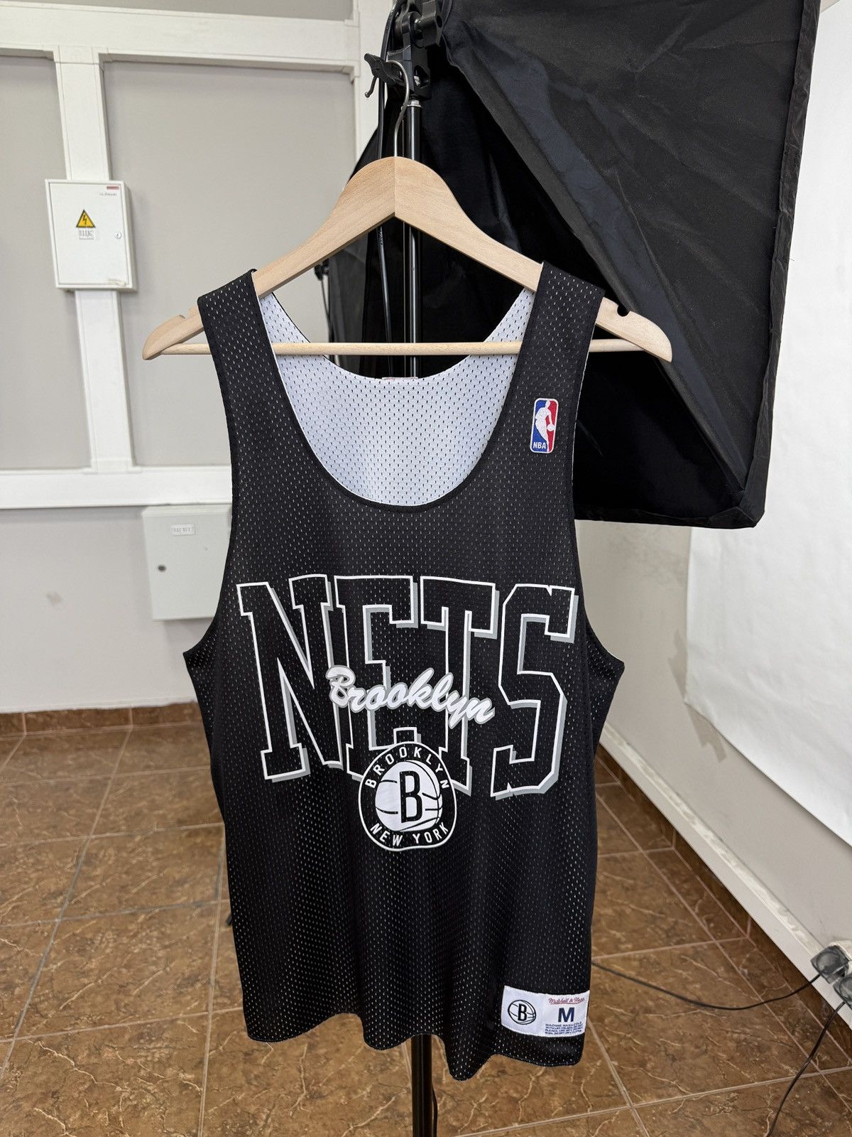 Mitchell & Ness 🏀🇺🇸 NBA Brooklyn Nets Mitchell & Ness Double-sided Jersey Size US M / EU 48-50 / 2 - 1 Thumbnail