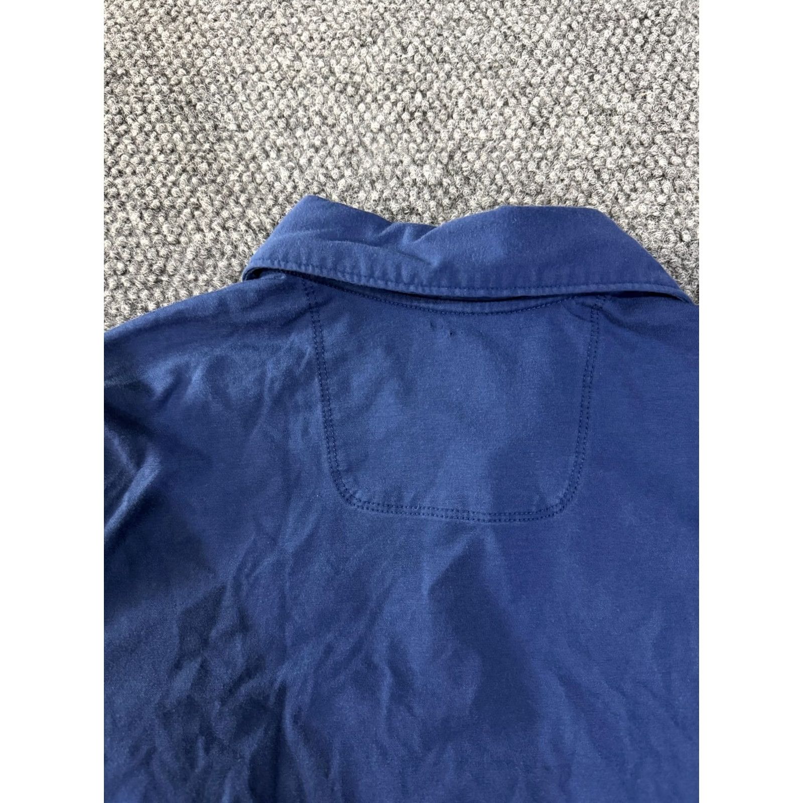 Tommy Bahama Tommy Bahama Polo Shirt Mens S Blue IslandZone Moisture Wicking Performance Short Sleeve Size US S / EU 44-46 / 1 - 7 Thumbnail