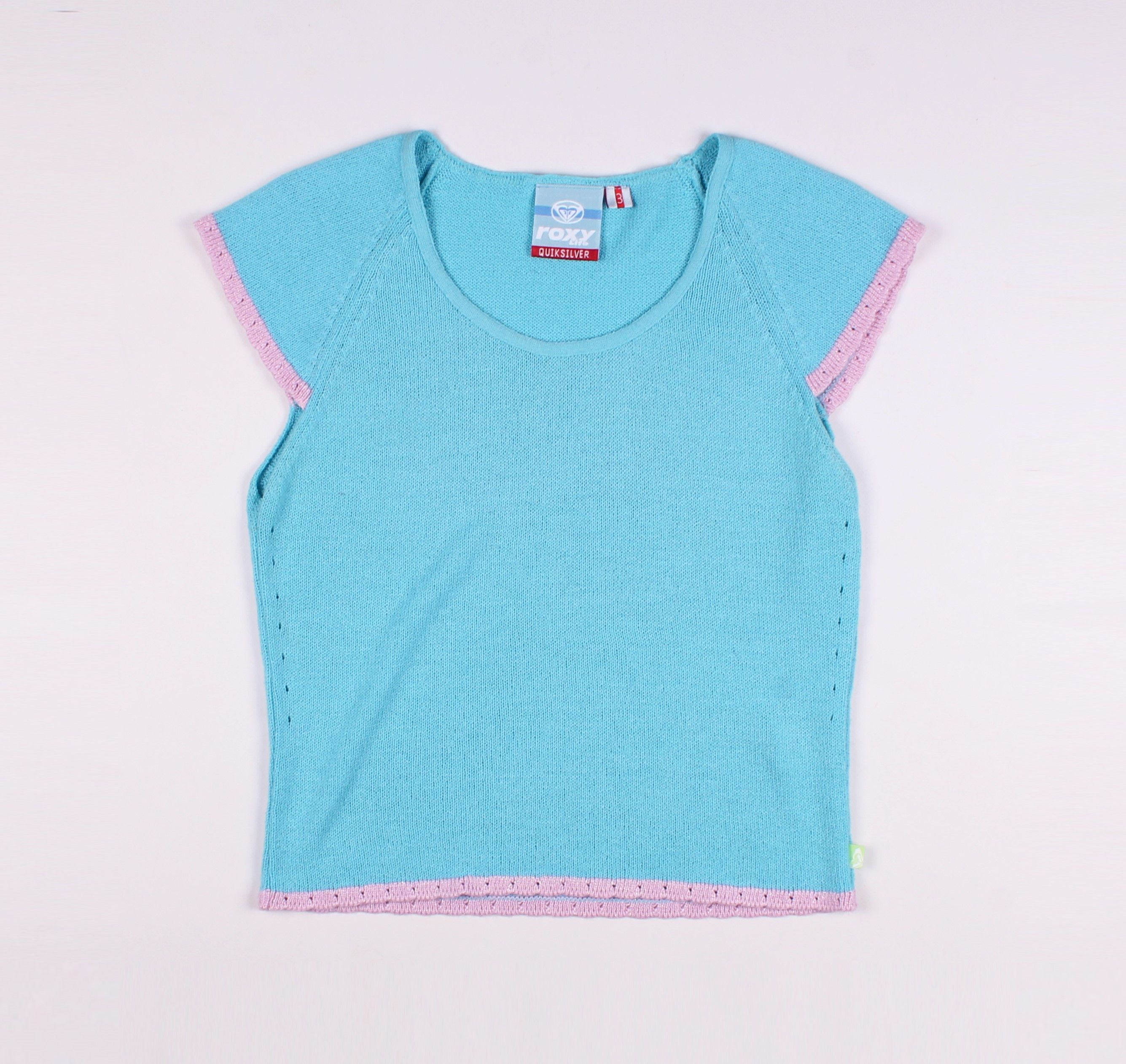 Quiksilver Vintage Roxy by Quiksilver Y2K Cute Knit Top Size US M / EU 48-50 / 2 - 1 Thumbnail