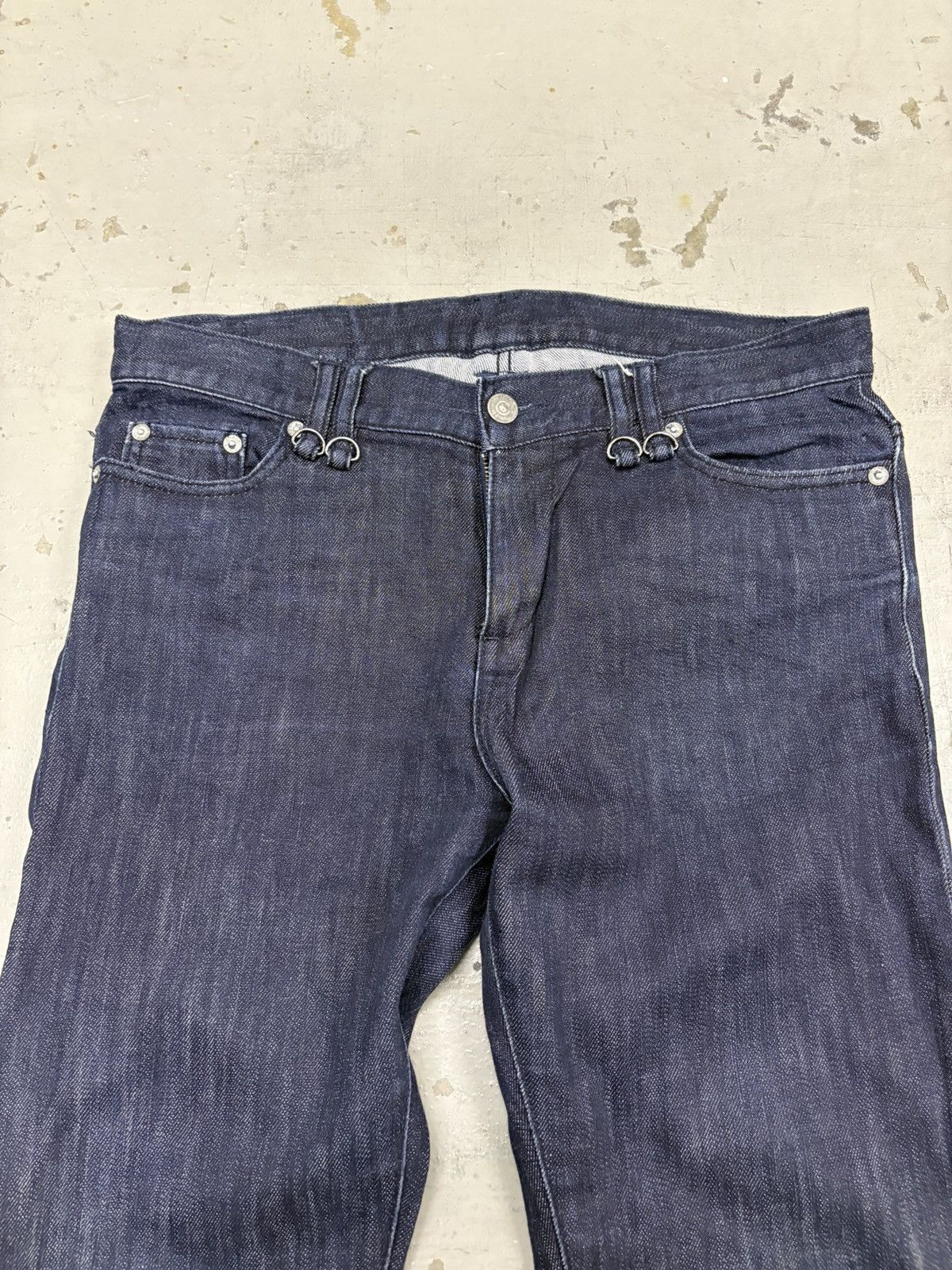 Tornado Mart Waxed Buffalo Bobs Indigo D-ring playboy holy land J Cut Size US 31 - 3 Thumbnail