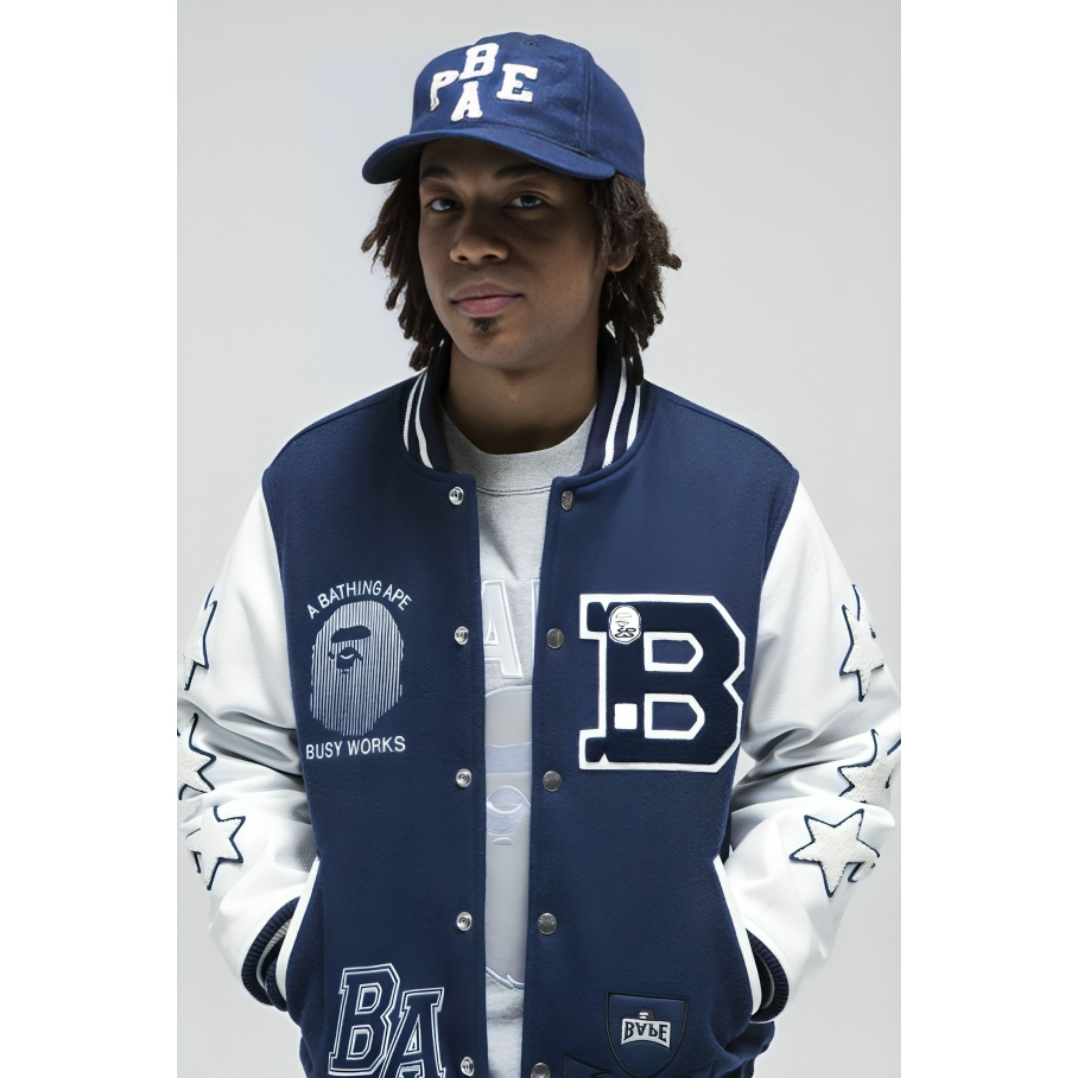 Bape 2015 Bape Satin Applique Crewneck Size US M / EU 48-50 / 2 - 2 Thumbnail
