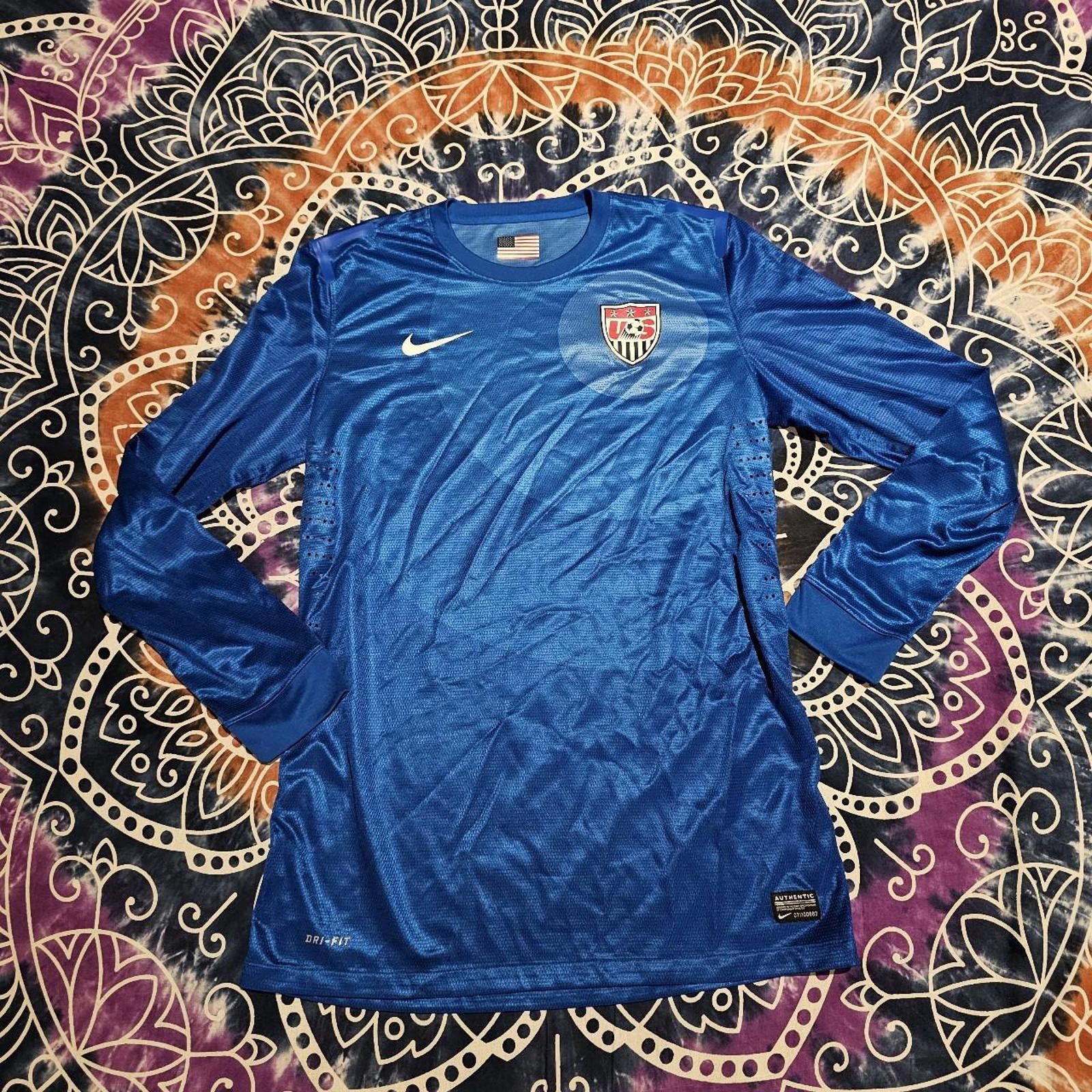 Men's Nike USA National Soccer Team Blue Shirt