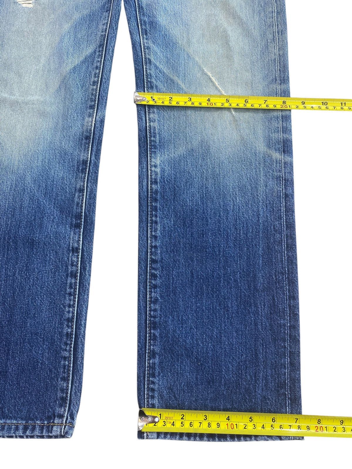 Uniqlo Uniqlo Whiskers Faded Wash Style Straight Cut Jeans Size US 30 / EU 46 - 7 Thumbnail
