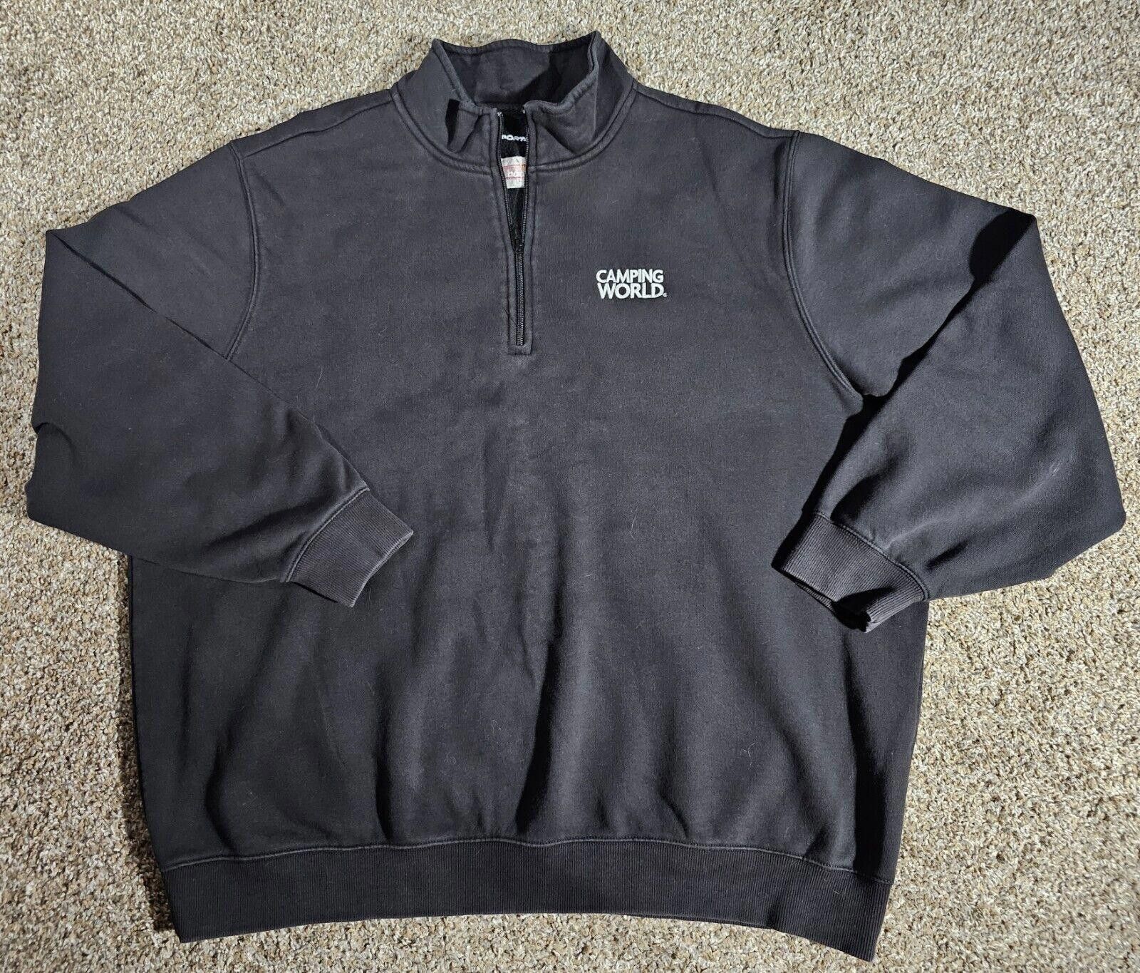 Designer camping world Good Sam 1/4 zip sweater SEE MEASUREMENTS Size US M / EU 48-50 / 2 - 1 Thumbnail