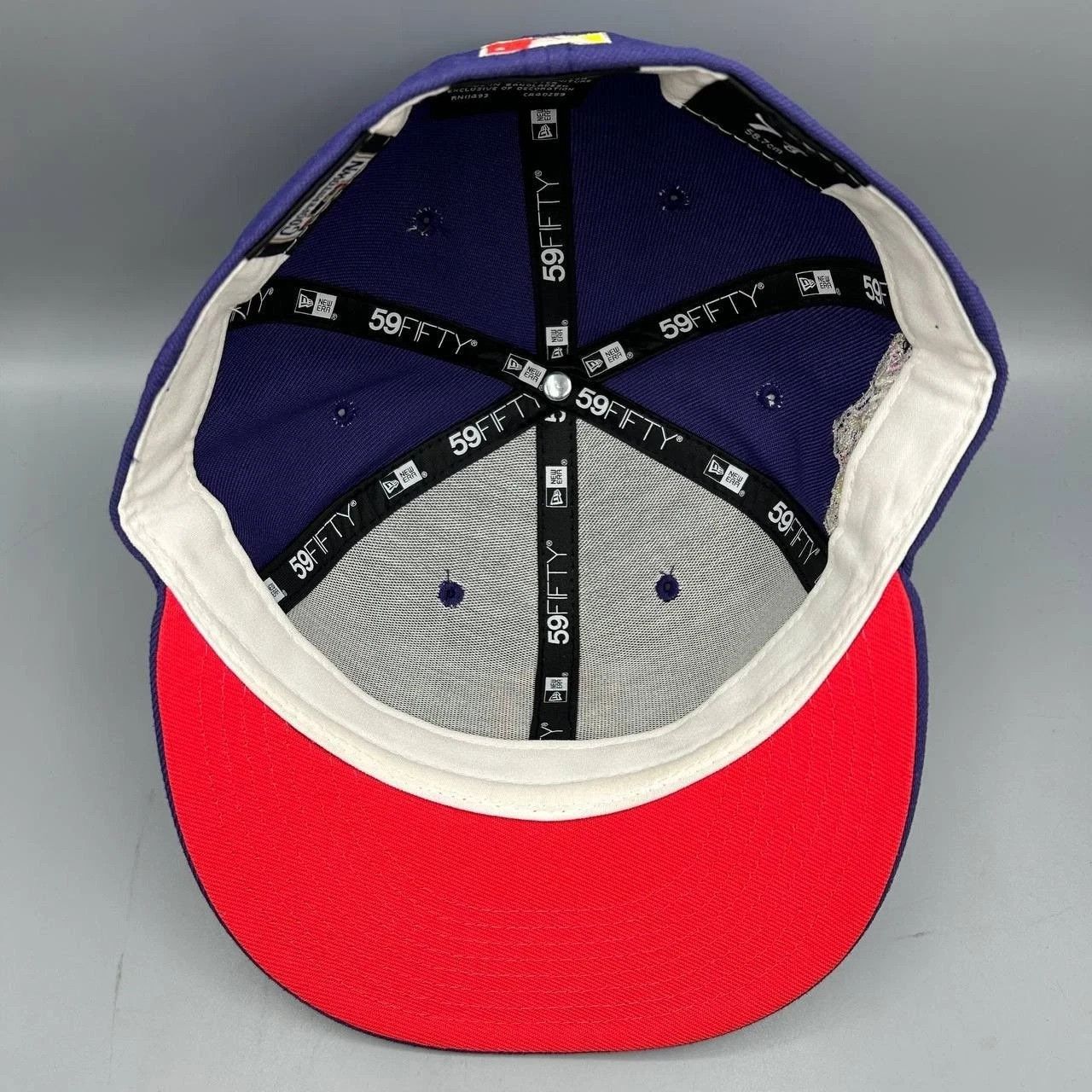 New Era New York Yankees Hat Men 7 3/8 59Fifty New Era MLB Fitted Size ONE SIZE - 2 Thumbnail