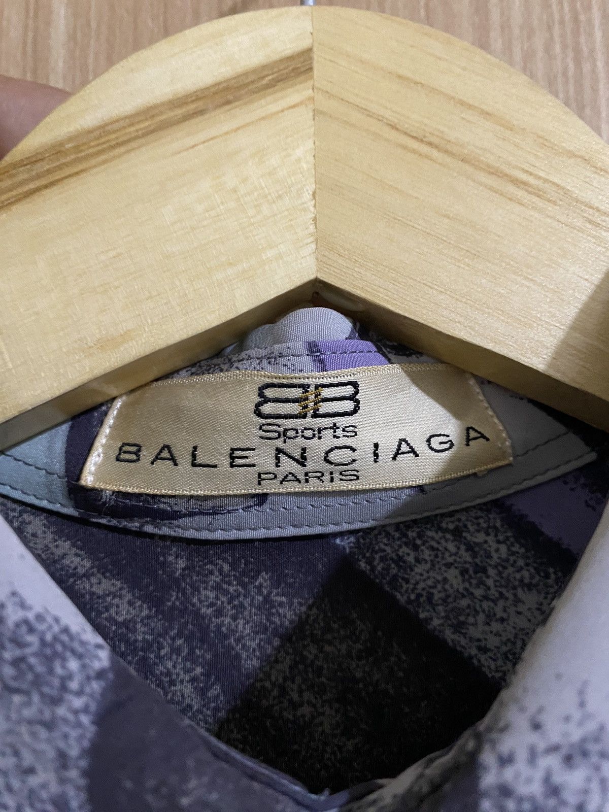Balenciaga Vintage balenciaga BB nice design button up shirt Size US L / EU 52-54 / 3 - 13 Thumbnail