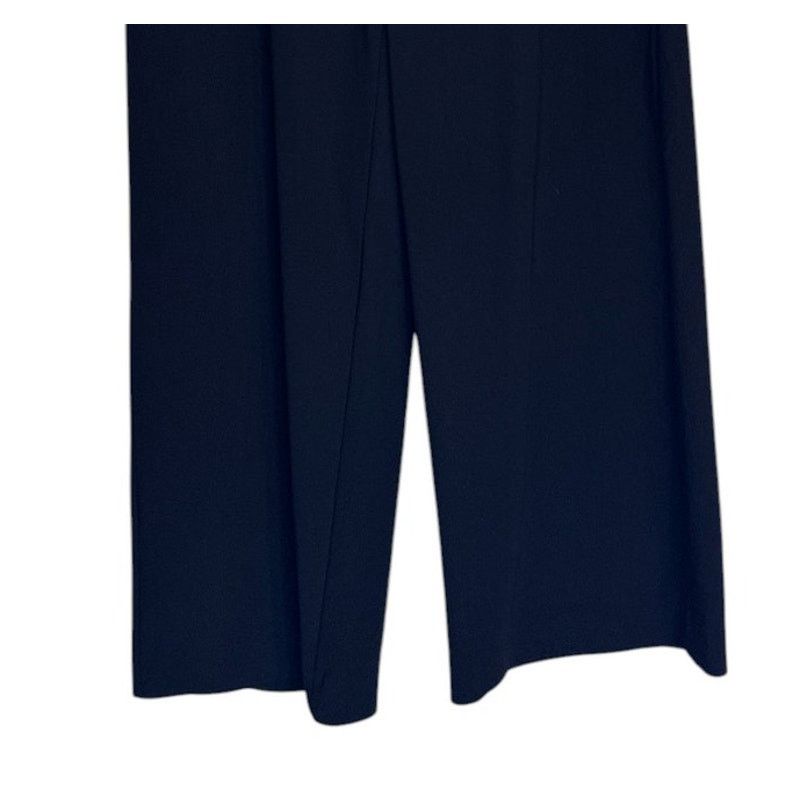 Boston Proper Boston Proper Pants Women Medium Black Palazzo Wide Leg Size 32" / US 10 / IT 46 - 3 Thumbnail