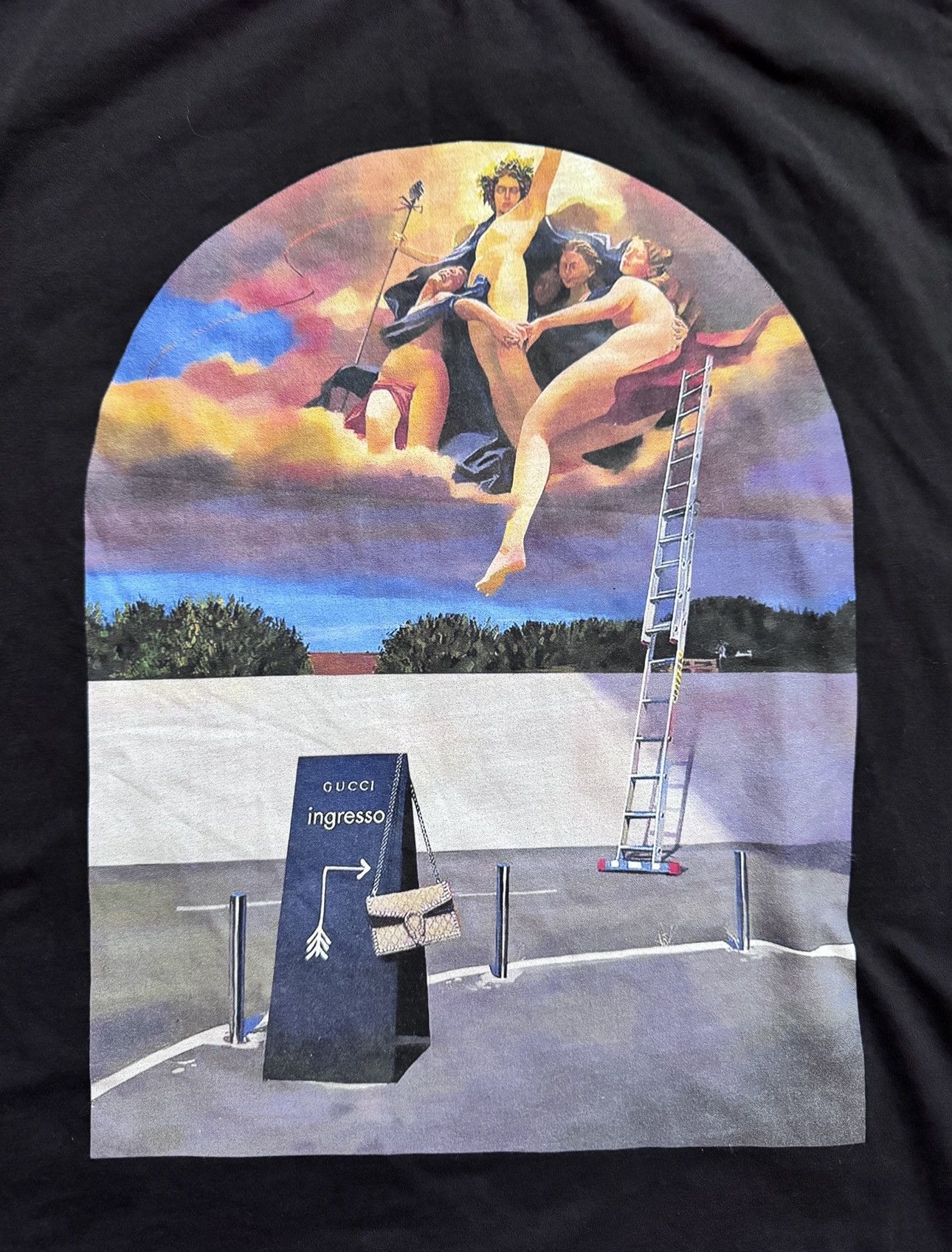 Gucci Unisex Gucci T-shirt featuring artwork by Ignasi Monreal Size XS / US 0-2 / IT 36-38 - 5 Thumbnail