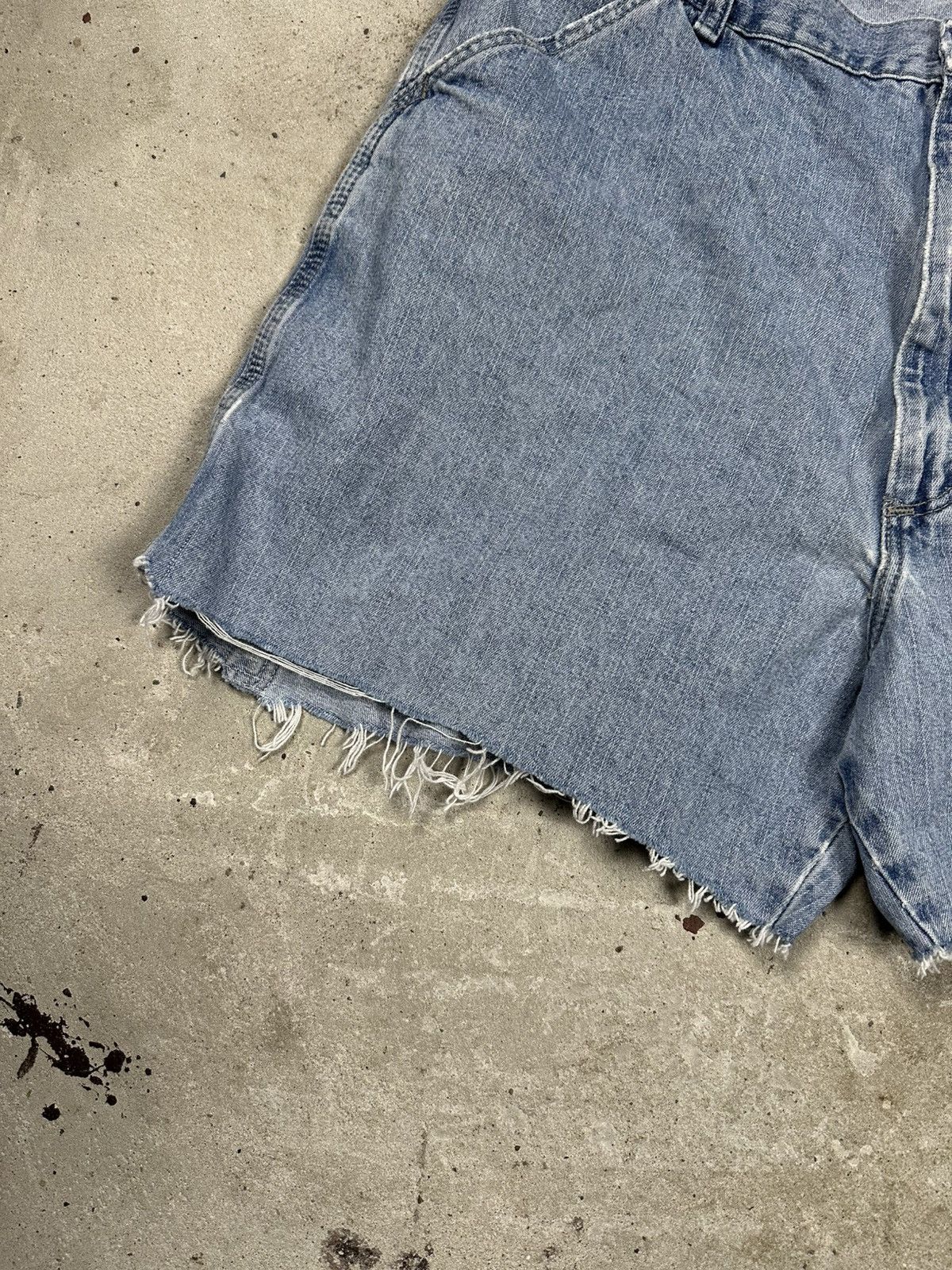 Wrangler Vintage 90s Wrangler Carpenter Distressed Denim Jeans Jorts Size US 36 / EU 52 - 6 Thumbnail
