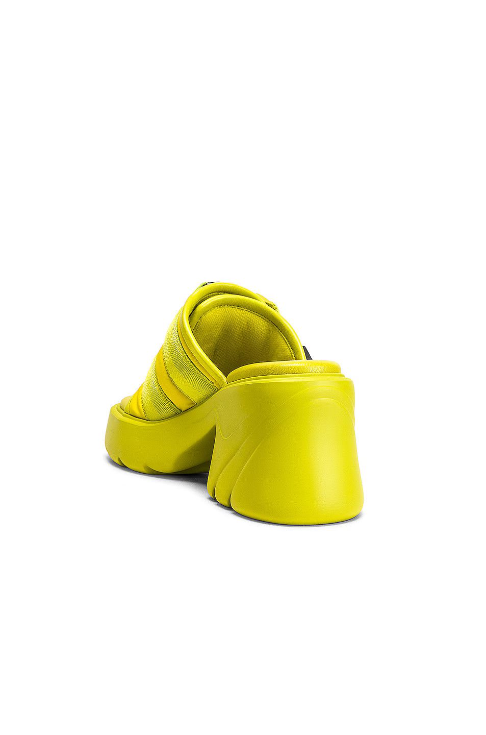 Bottega Veneta o1y0725 Mules in Yellow/Green Size US 10 / IT 40 - 3 Thumbnail