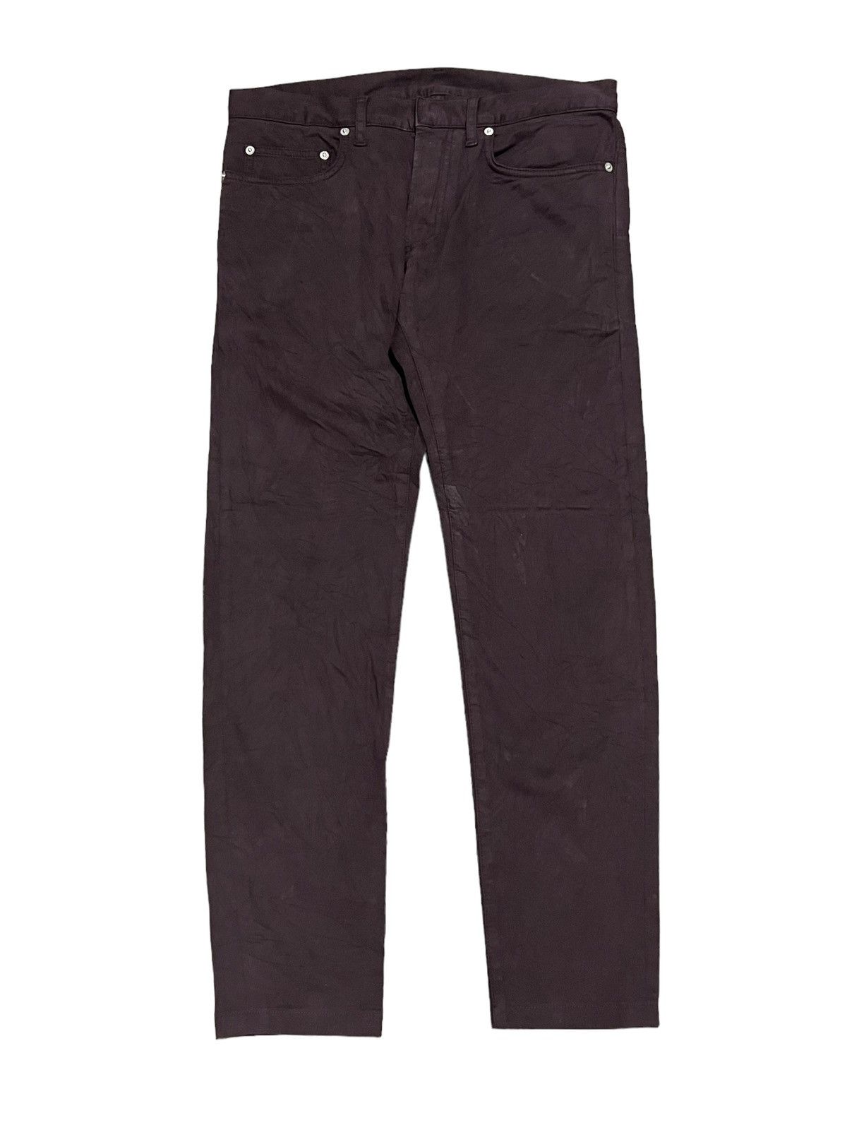 Image of Aw07 Navigate Dior Homme Navigate Denim Dark Brown, Men's (Size 31)