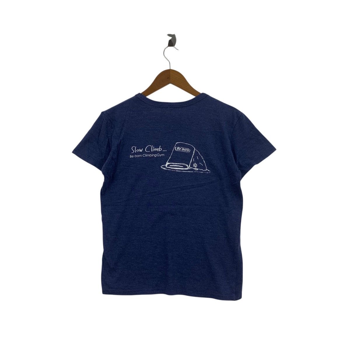Born BE BORN CLIMBING GYM Hiking Outdoor Slow Climb Tee Shirt Top Size S / US 4 / IT 40 - 5 Thumbnail