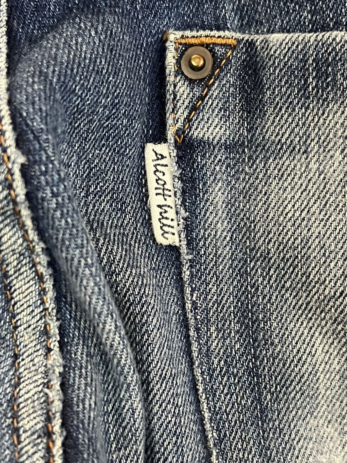 Japanese Brand × Yasuyuki Ishii Vintage Alcott Hill Selvedge Slim Fit Denim Size US 31 - 12 Thumbnail