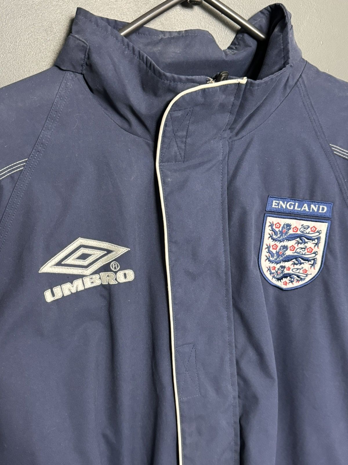 Umbro Vintage England National Team Training Football Jacket Size US XL / EU 56 / 4 - 3 Thumbnail
