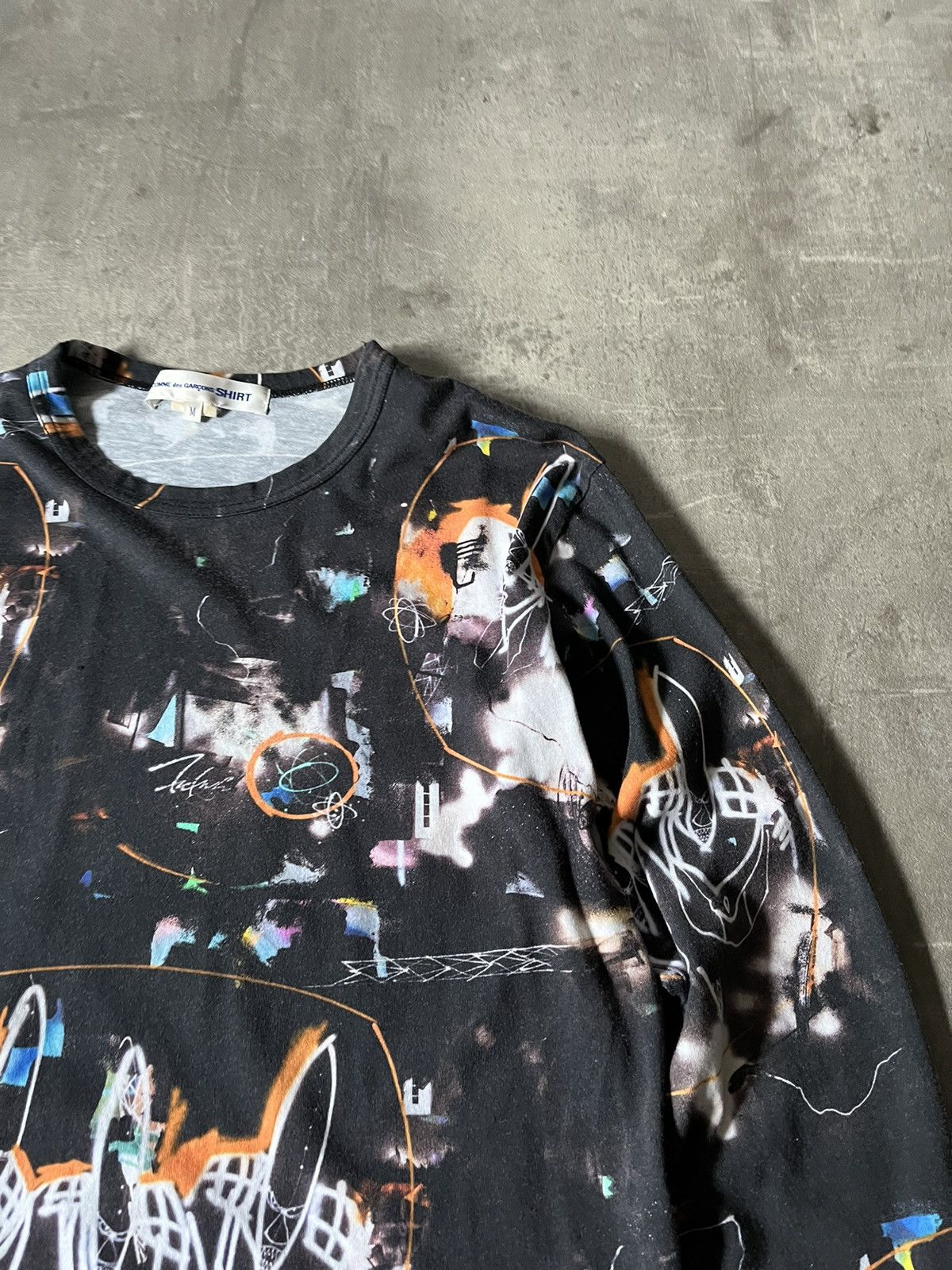 Comme des Garcons × Japanese Brand Comme Des Garcons Shirt Futura long sleeve t-shirt Size US M / EU 48-50 / 2 - 4 Thumbnail