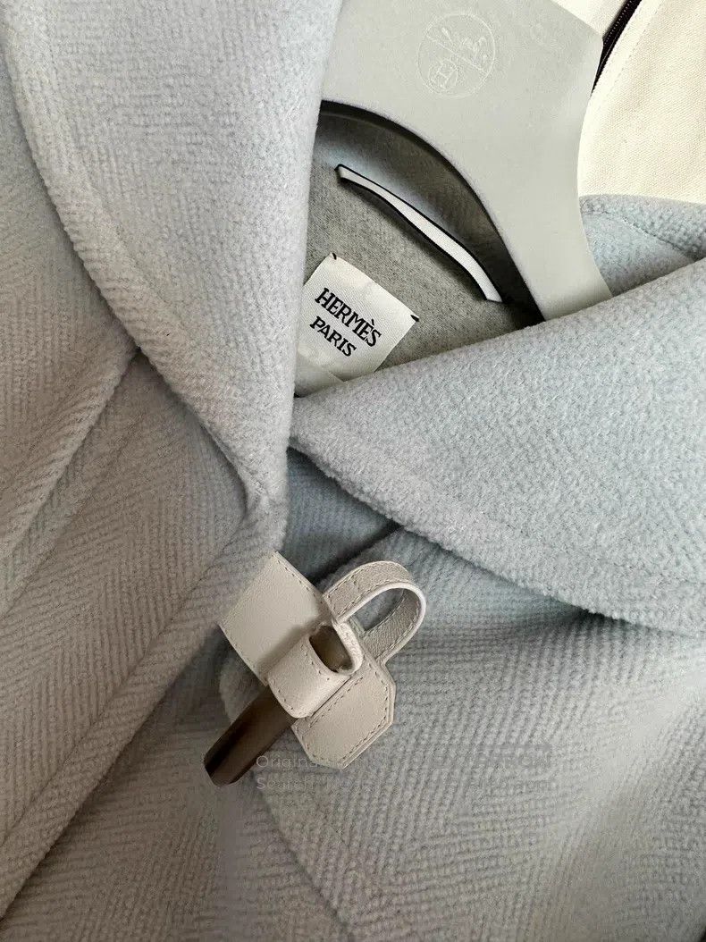 Hermes Hermes Women's cold-proof short jacket with thick cotton l Size XS / US 0-2 / IT 36-38 - 3 Thumbnail
