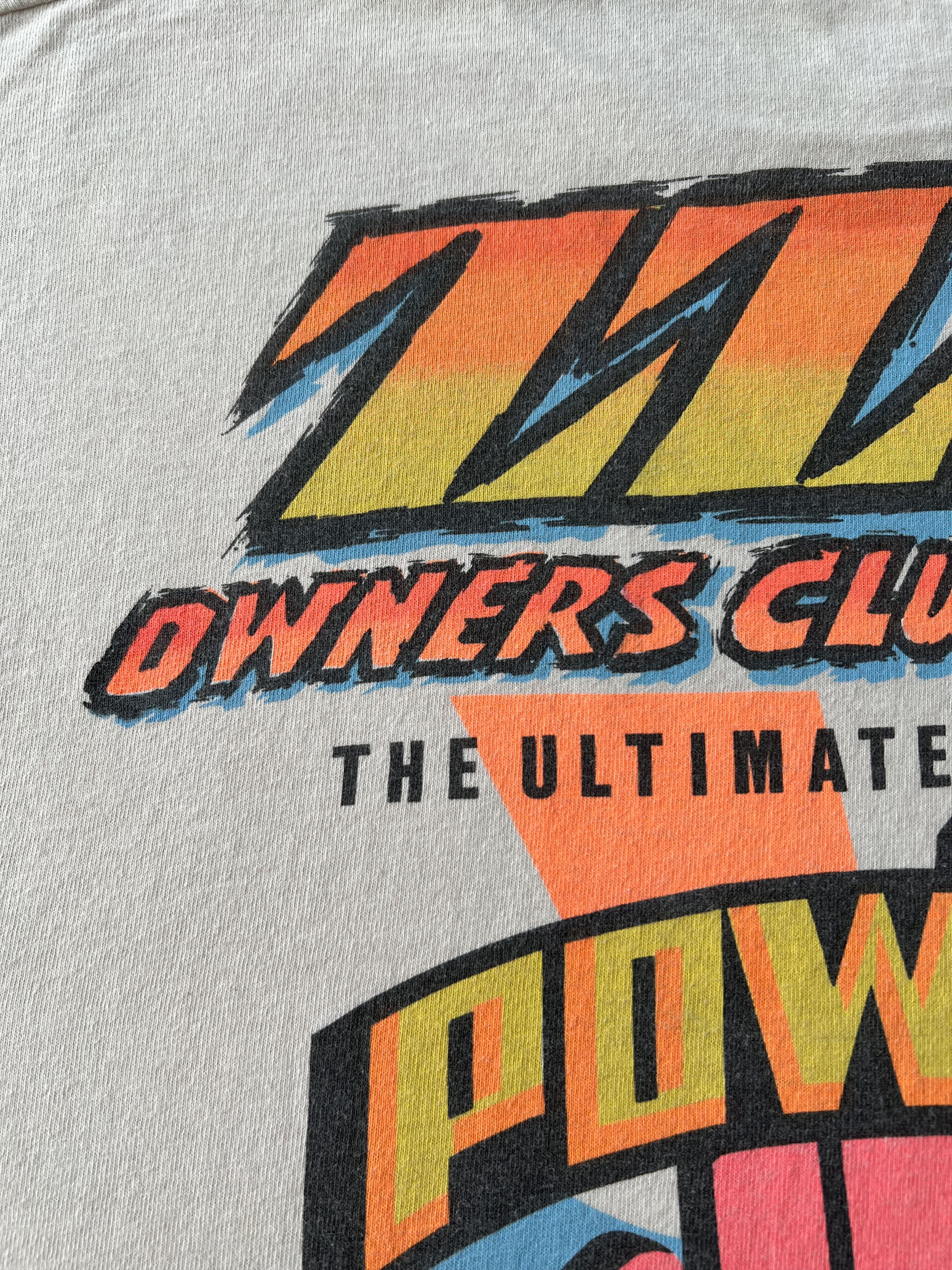 Vintage Vintage 90s Kawasaki ZZR The Ultimate Power Bike Racing Tee Size US XL / EU 56 / 4 - 15 Thumbnail