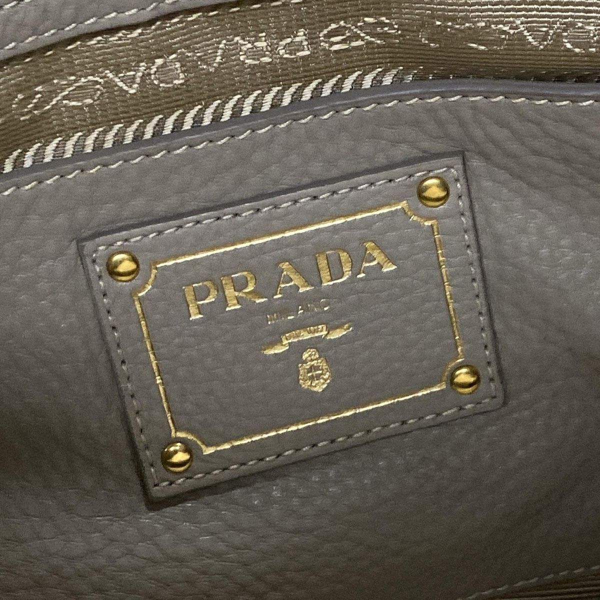 Prada PRADA Logo Handbag BL0805 Size ONE SIZE - 12 Thumbnail