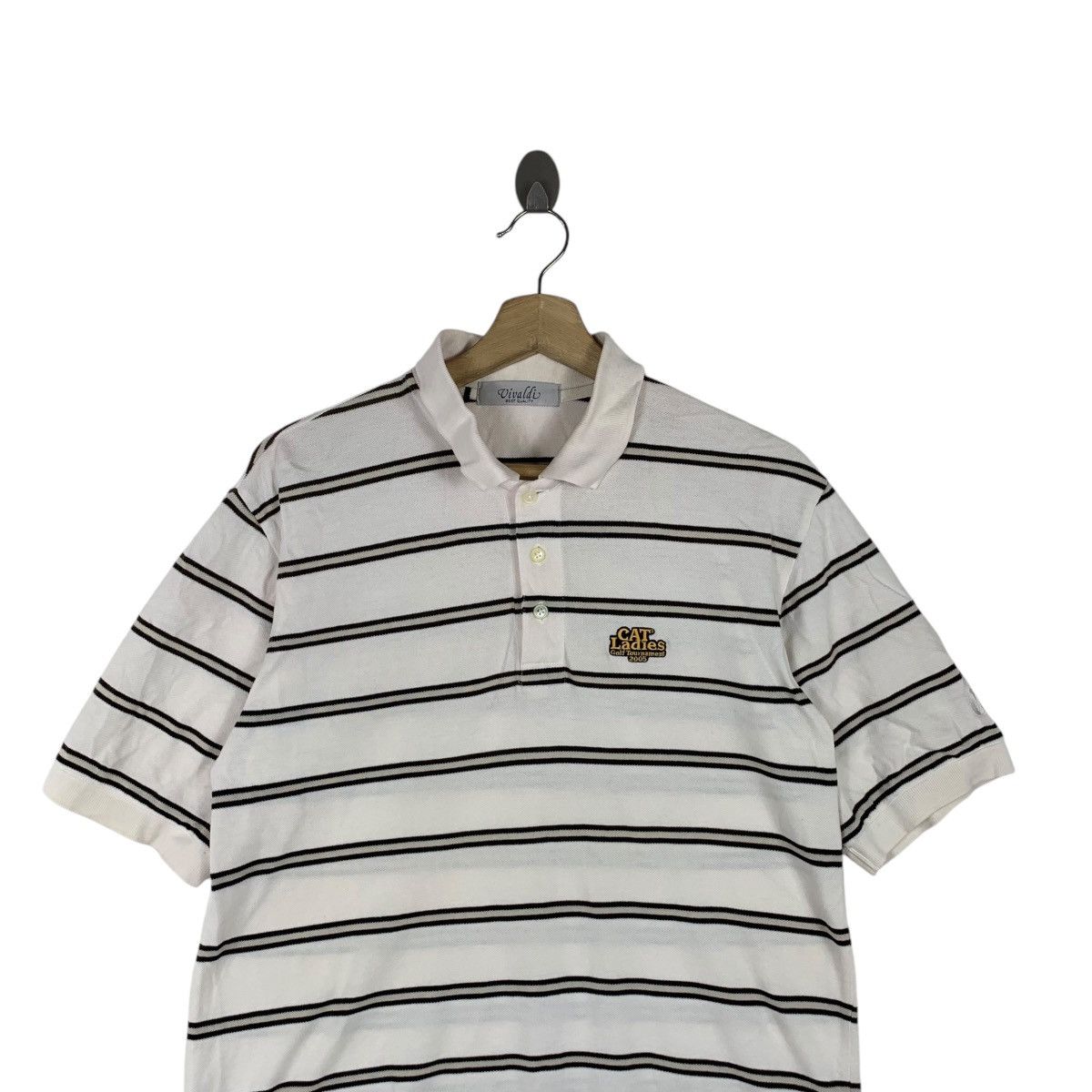 Caterpillar Vintage CATERPILLAR CAT LADIES Golf Tournament Tee Shirt Size S / US 4 / IT 40 - 2 Thumbnail
