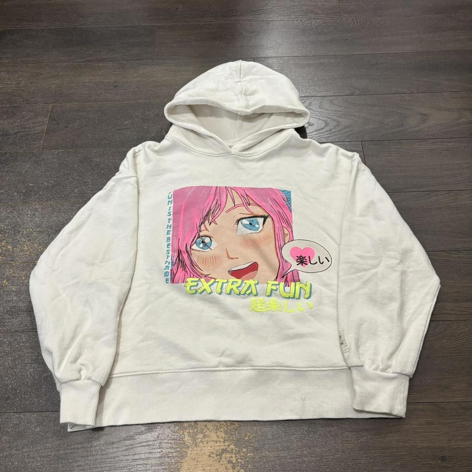 Other fun is the best extra fun anime hoodie M Size M / US 6-8 / IT 42-44 - 2 Thumbnail