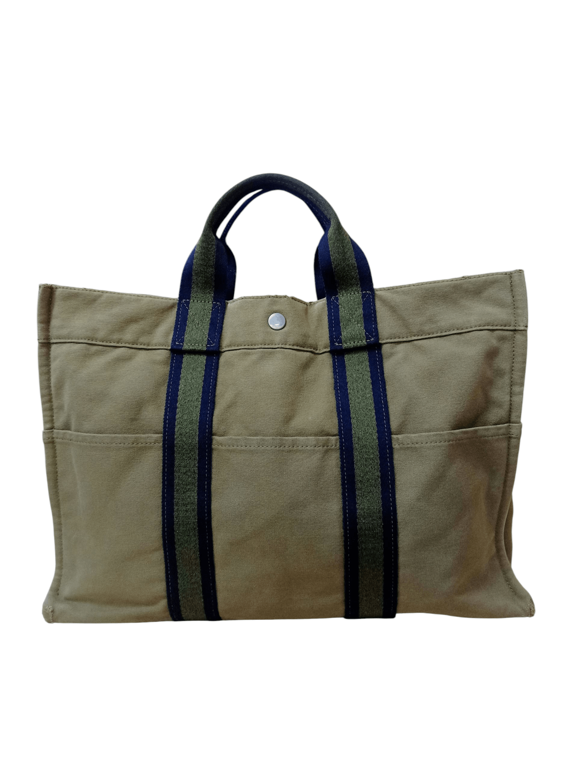 Hermes Hermes Military Green Fourre Tout Tote Bag Size ONE SIZE - 2 Thumbnail