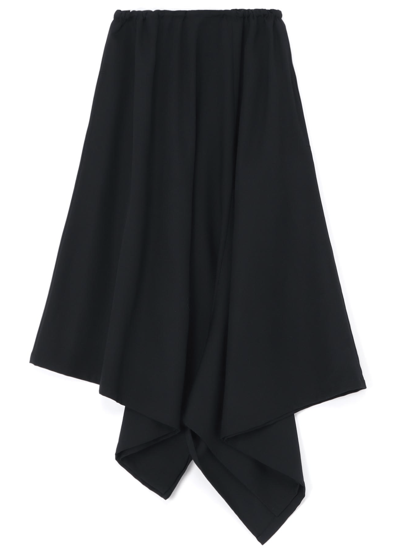 Yohji Yamamoto Yohji Yamamoto Femme - W/GABARDINE DRAWSTRING SKIRT Size 40" / US 18 - 15 Thumbnail