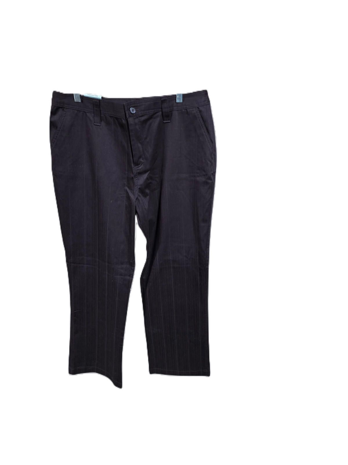 Sonoma Sonoma Lifestyle Stretch Brown Pinstriped Dress Pants Size 38" / US 16 / IT 52 - 1 Thumbnail