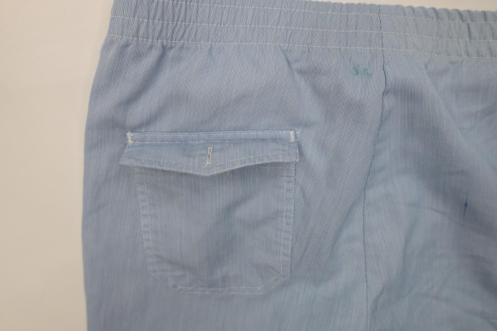 Vintage Vintage 70s Streetwear Striped Flared Wide Leg Pants Blue Size US 32 / EU 48 - 14 Thumbnail