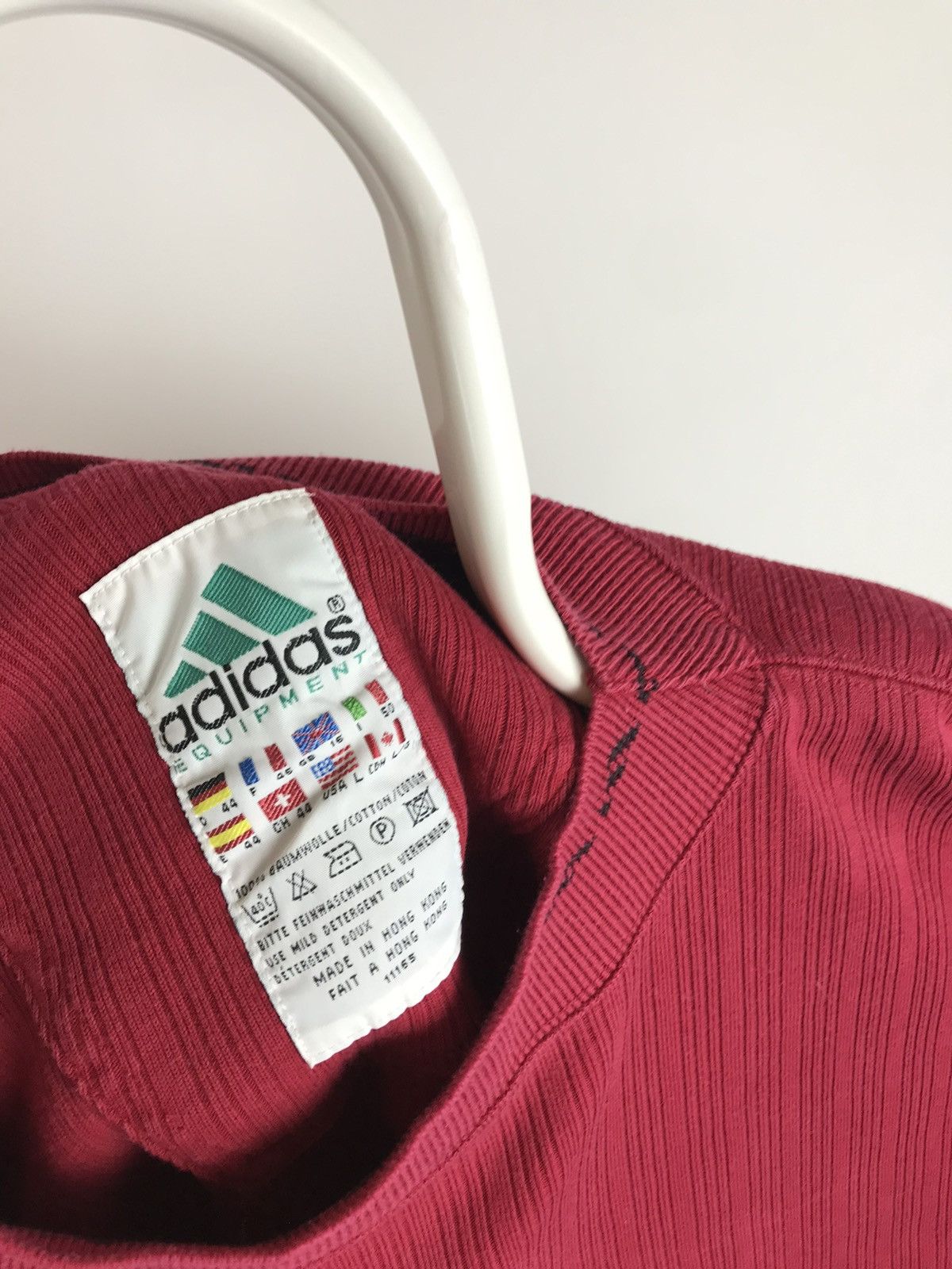 Vintage Vintage Adidas Equipment Sweatshirt Size US M / EU 48-50 / 2 - 3 Thumbnail