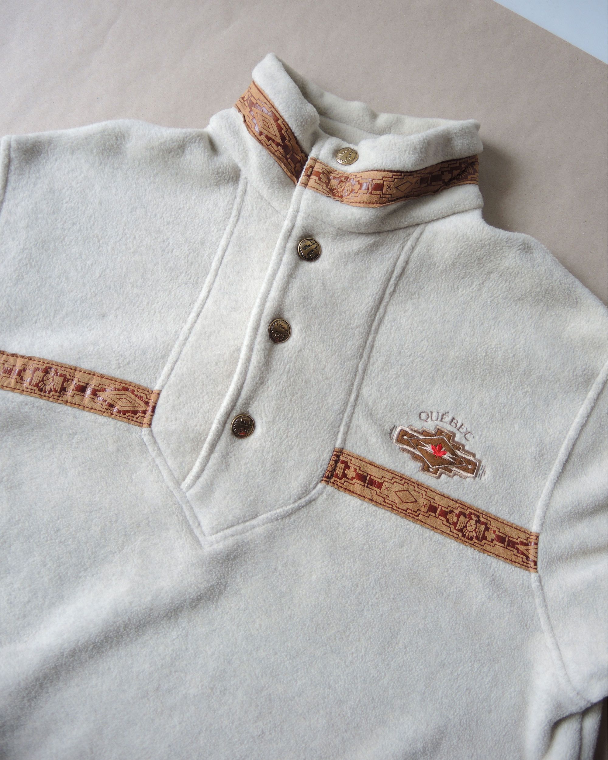 Vintage Vintage Fleece Cityscape Size US XL / EU 56 / 4 - 3 Thumbnail