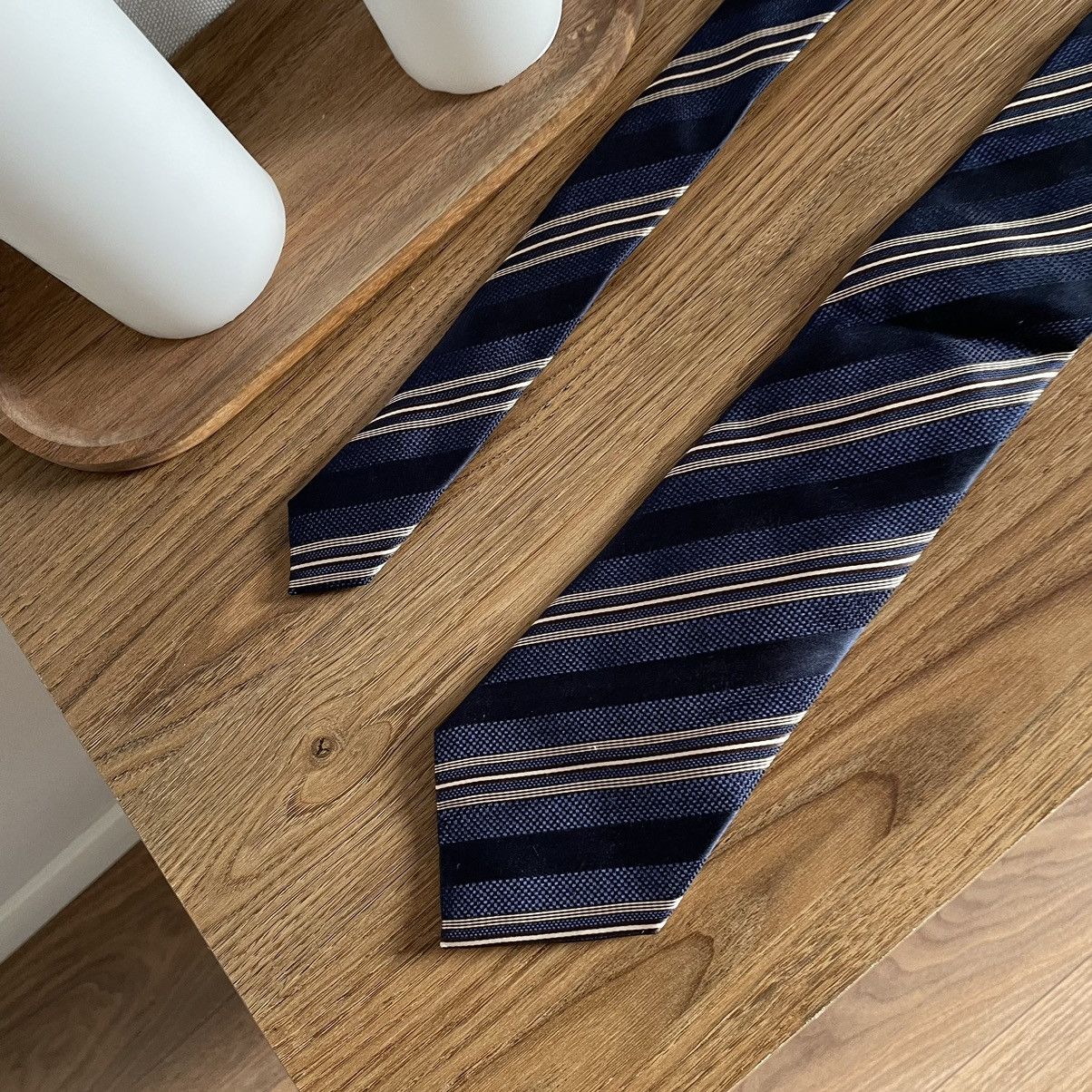 Aquascutum Vintage Aquascutum Tie Silk Old Money 00s Y2K USA Size ONE SIZE - 3 Thumbnail