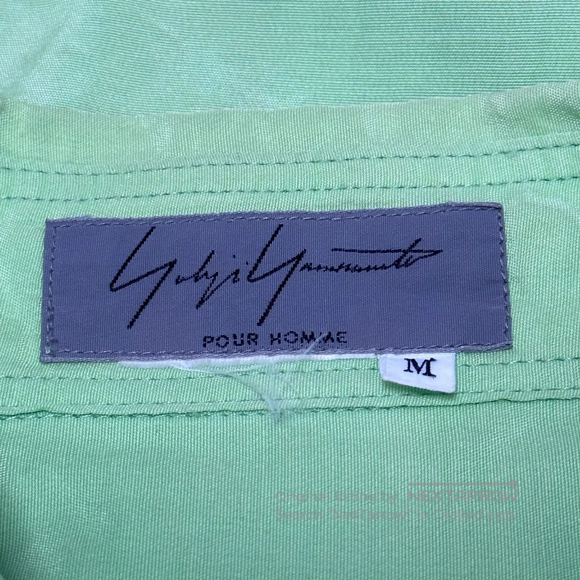 Yohji Yamamoto Yohji Yamamoto Green Button. Size US M / EU 48-50 / 2 - 5 Thumbnail