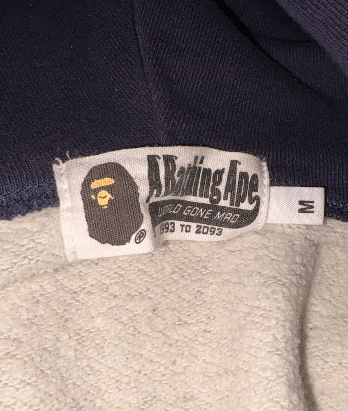 Bape One Point College Full Zip Hoodie Size US M / EU 48-50 / 2 - 5 Thumbnail