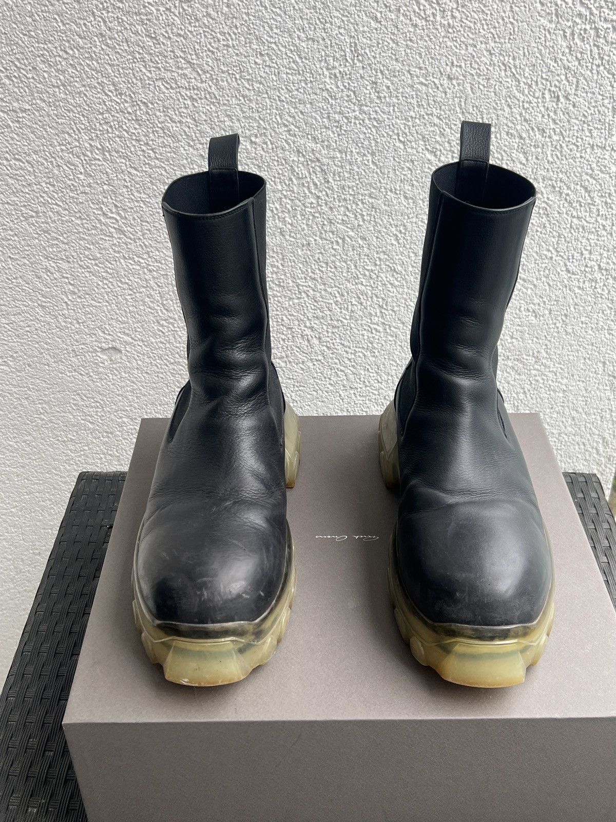 Rick Owens Rick Owens Tractor Bozo Boots Size 43 | Grailed