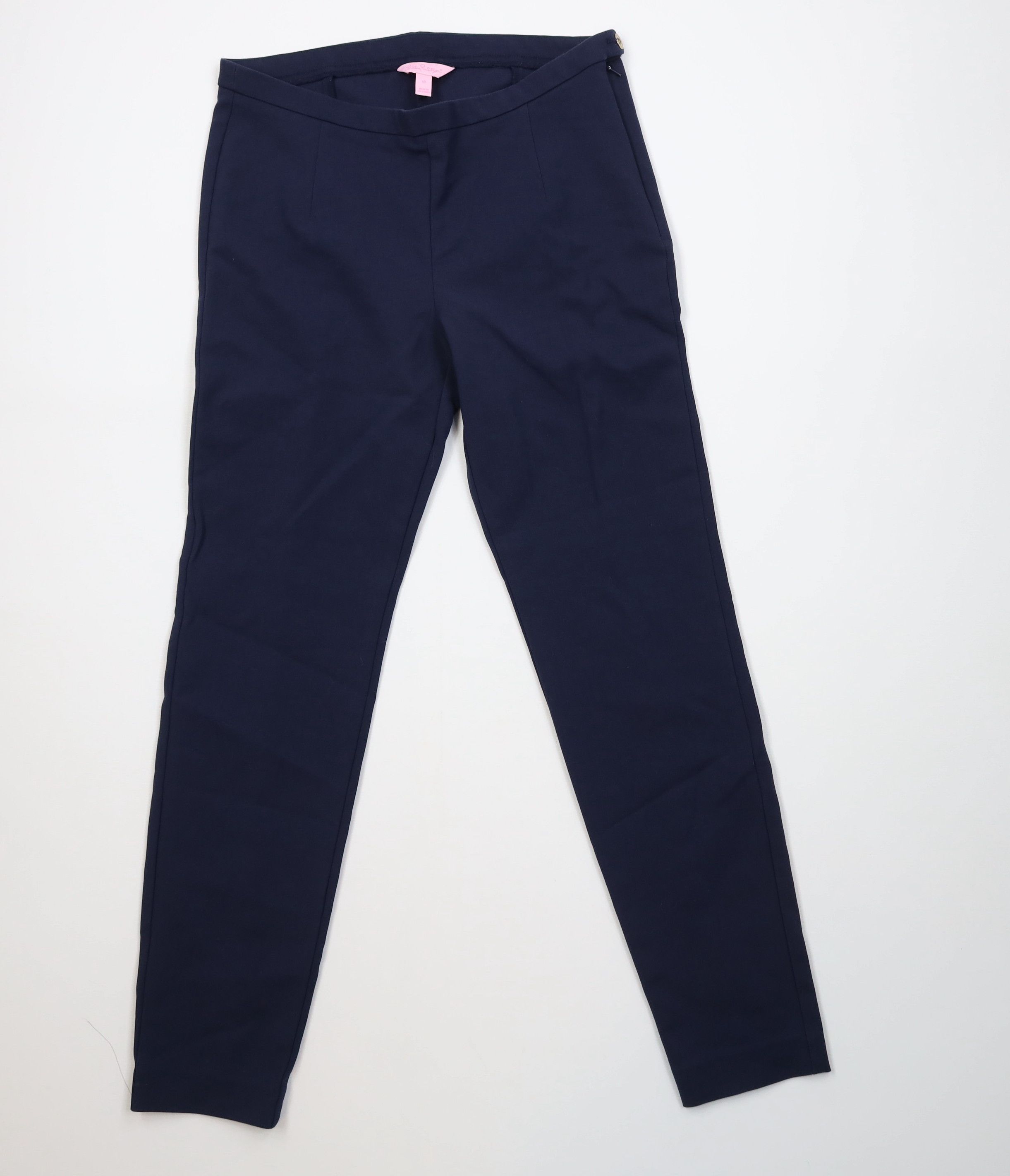 Lilly Pulitzer Lilly Pulitzer Alessia Tapered Leg Pants Navy Blue Dinner Size 28" / US 6 / IT 42 - 1 Thumbnail