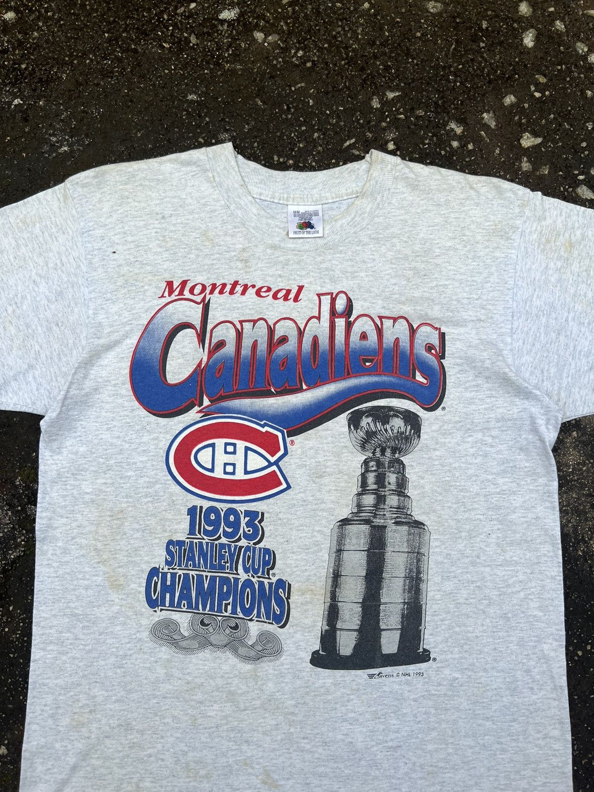 NHL × Vintage Vintage 90s Montreal Canadiens 1993 Stanley Cup Champions Size US M / EU 48-50 / 2 - 8 Thumbnail