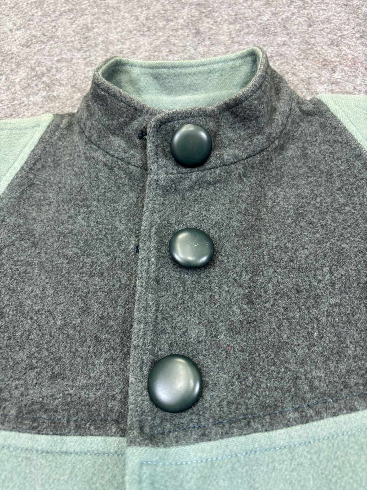 Christian Dior Monsieur Vintage Dior Two Tones Wool Coat F694 Size L / US 10 / IT 46 - 12 Thumbnail