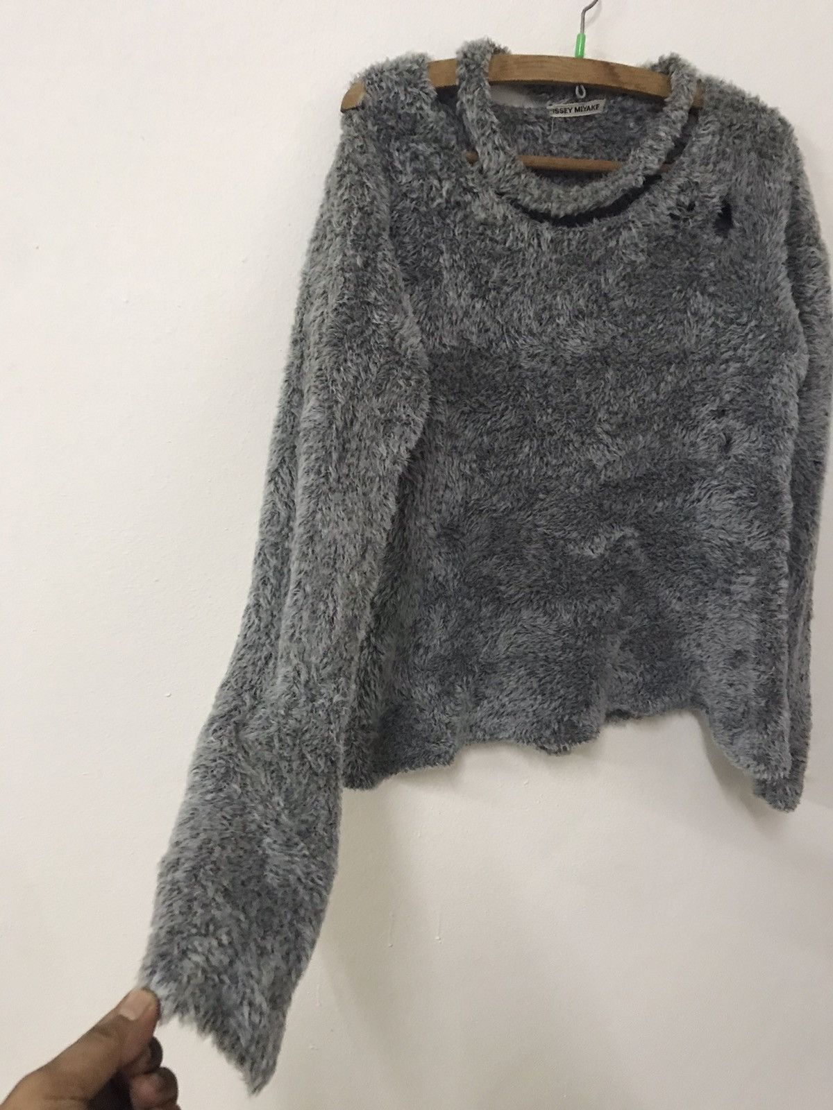 Issey Miyake × Vintage Vintage fur issey miyake heavily distressed Size M / US 6-8 / IT 42-44 - 4 Thumbnail