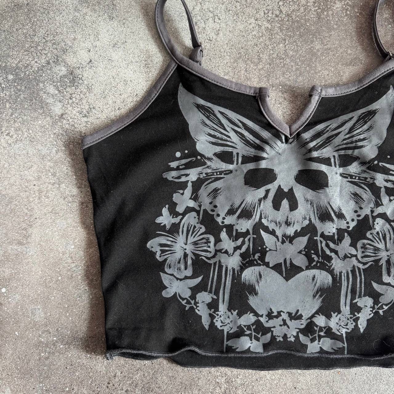 20471120 × Vintage Super Sexy Glamour Punk Rave Opium Vintage Tank Top Size S / US 4 / IT 40 - 3 Thumbnail