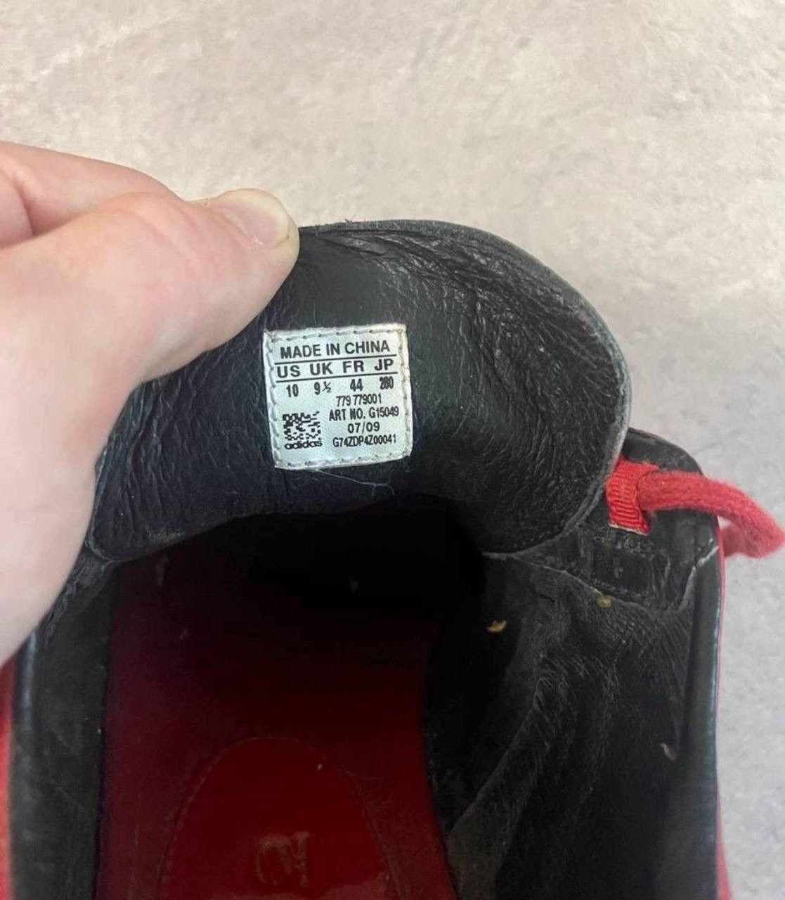 Yohji Yamamoto Y-3 Yohji Yamamoto x Adidas Red Low top Sneakers Size US 10 / EU 43 - 8 Thumbnail