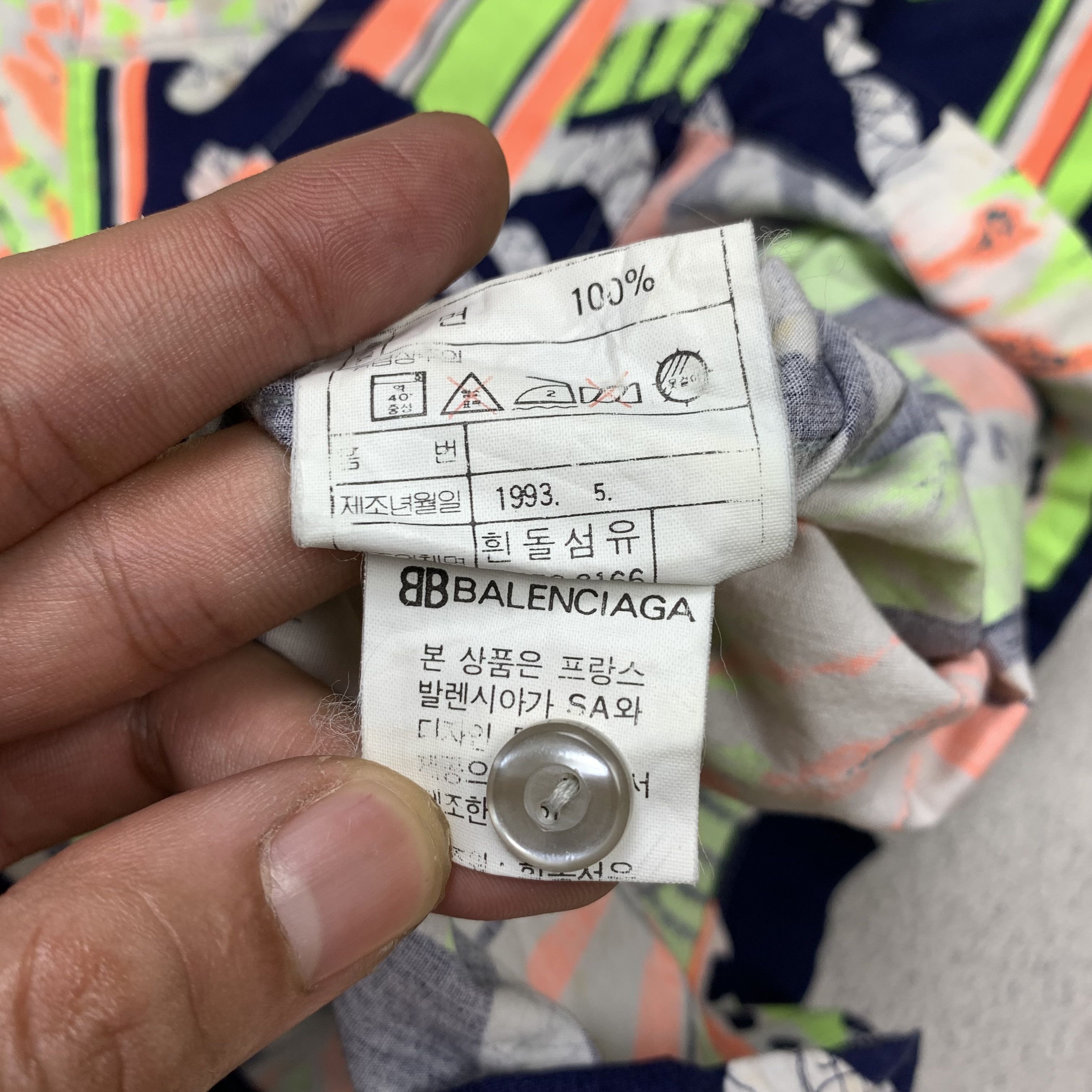 Balenciaga Vintage Balenciaga Shirt Size US M / EU 48-50 / 2 - 7 Thumbnail