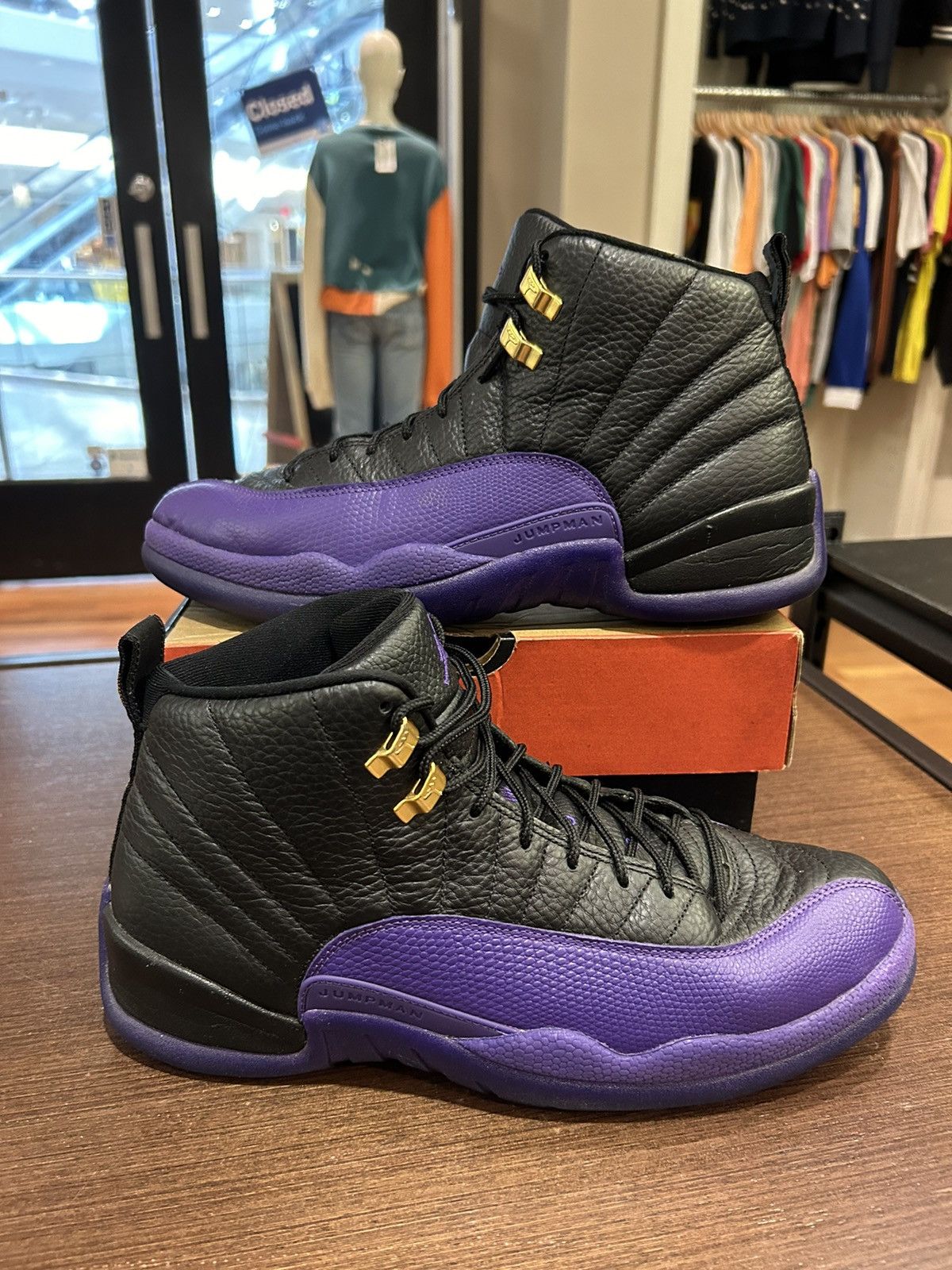 And Purple Retro 12 Concord Purple Retro 12 Dark Concord Outfit