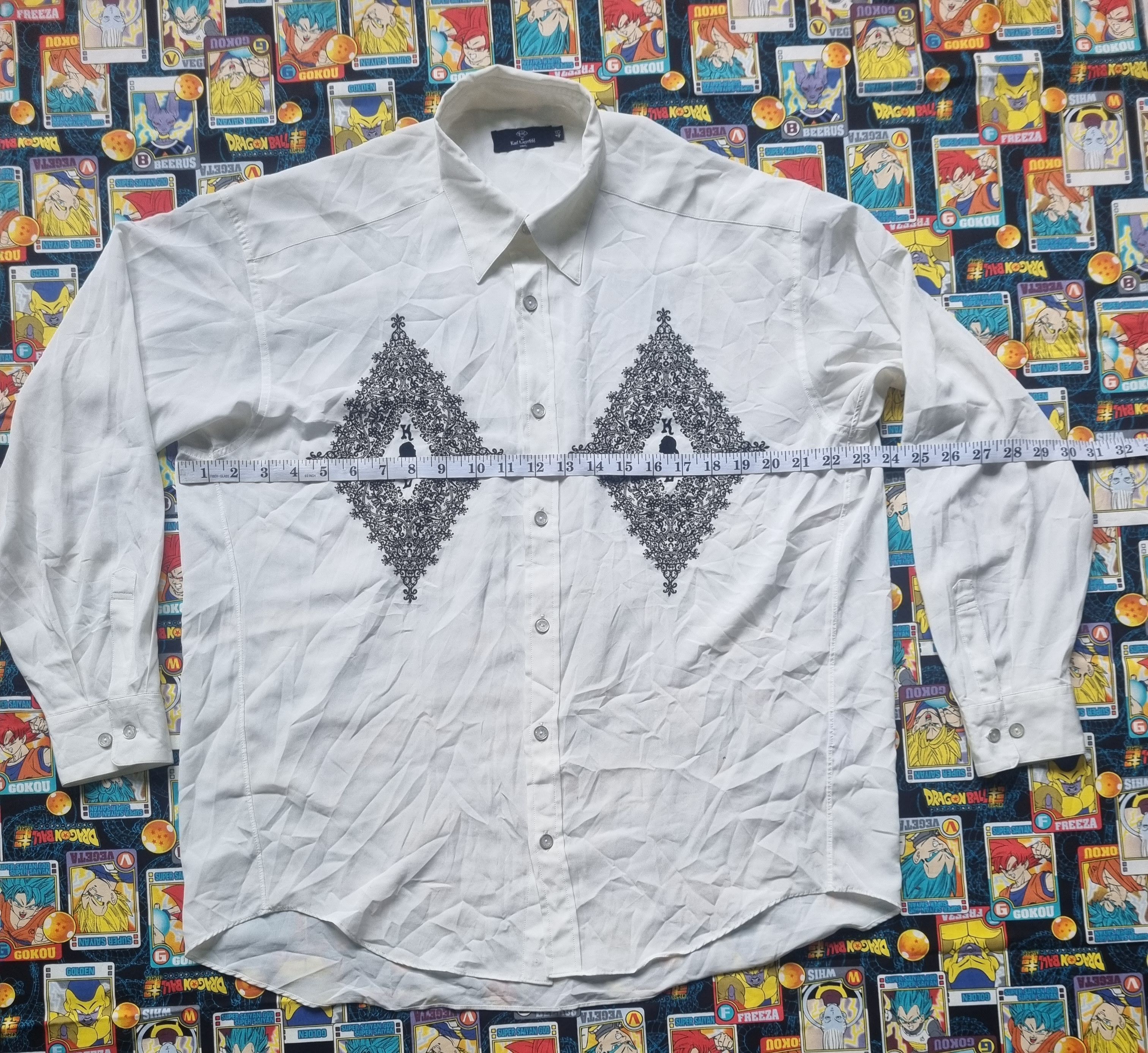 Karl Lagerfeld Karl Lagerfeld Button Up Shirt Size US M / EU 48-50 / 2 - 3 Thumbnail