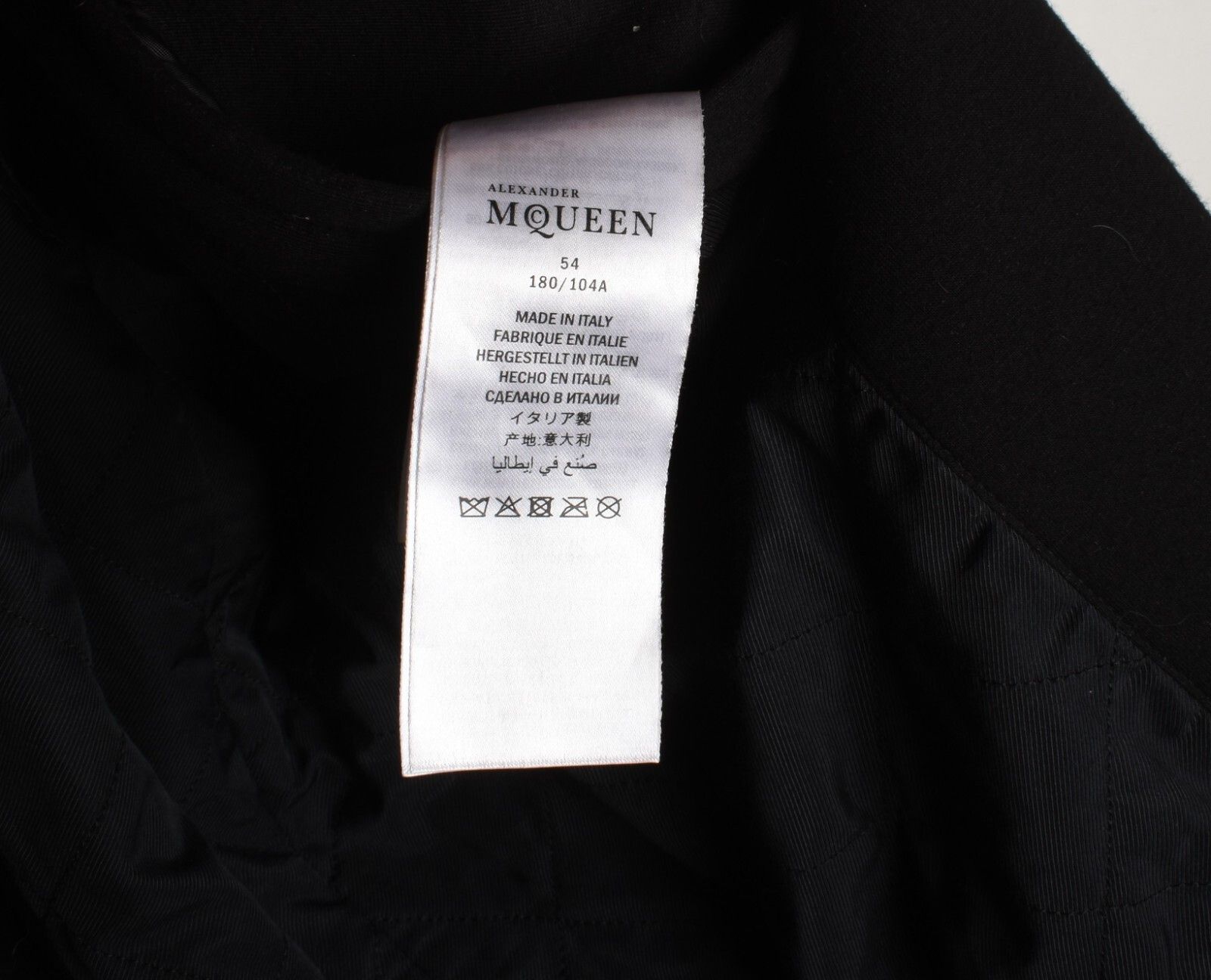 Alexander McQueen Alexander Mcqueen Leather Men Jacket Bomber IT54/XL, S1455 Size US L / EU 52-54 / 3 - 8 Thumbnail