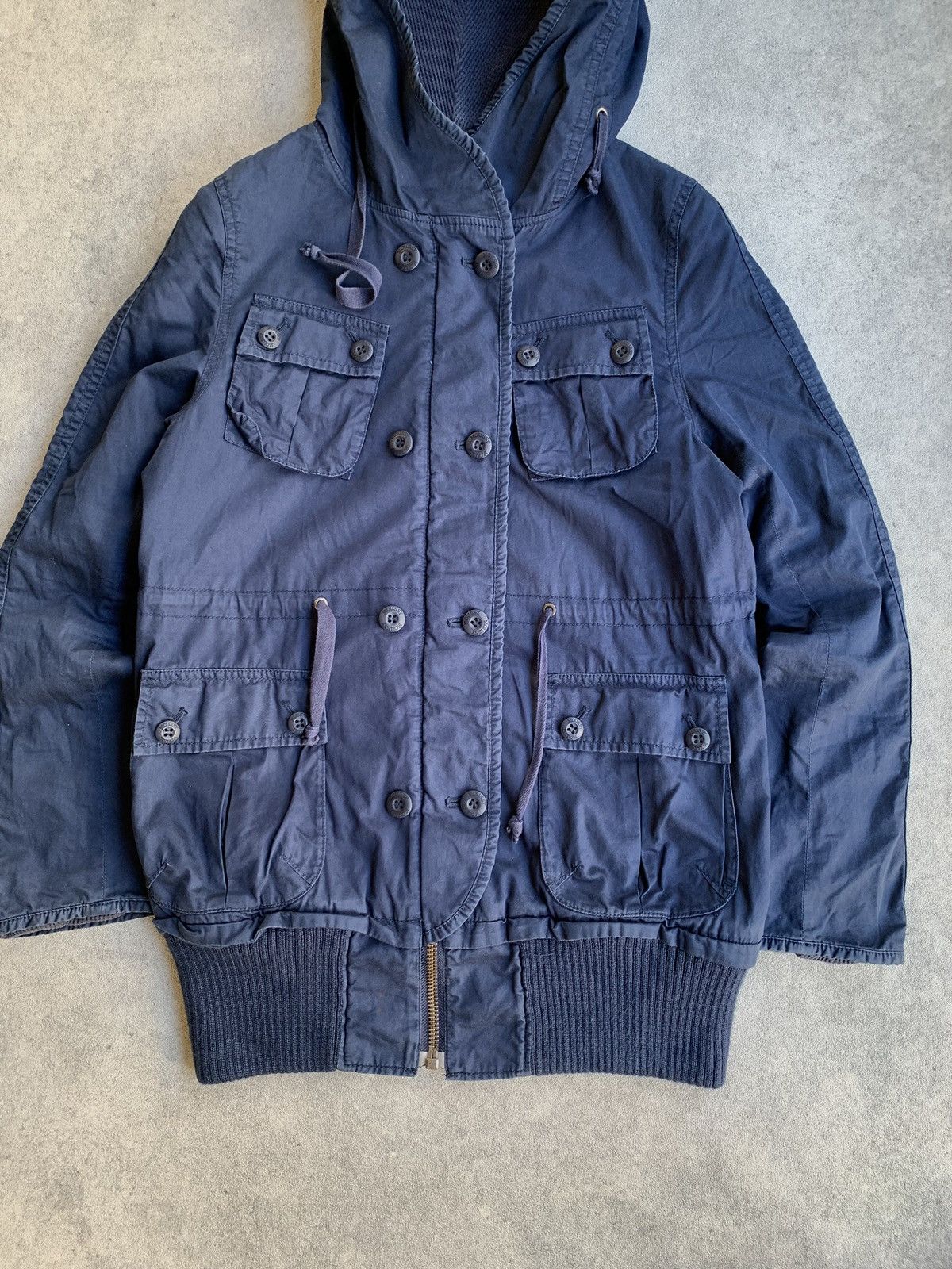Japanese Brand Item(s): Japanese Moussy Multipocket Hoodie Jacket Size US M / EU 48-50 / 2 - 3 Thumbnail