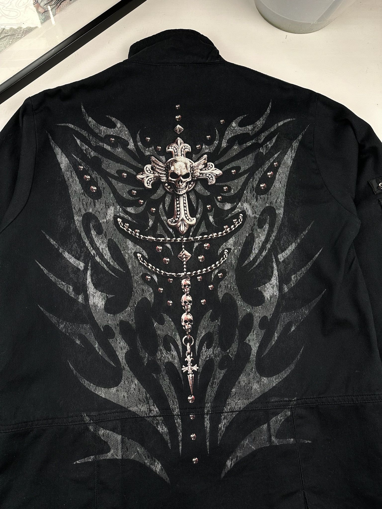 Japanese Brand 2000s Rare Spiral Girl Bondage Jacket LGB tribal rave techno Size US M / EU 48-50 / 2 - 11 Thumbnail